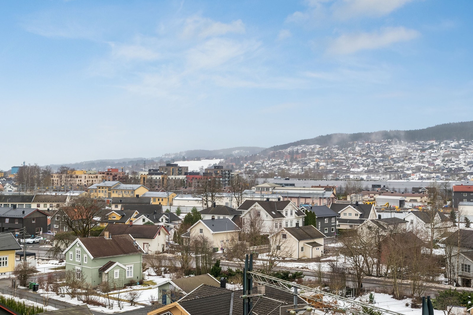 Utsikten fra balkong - venstre retning Galleribilde