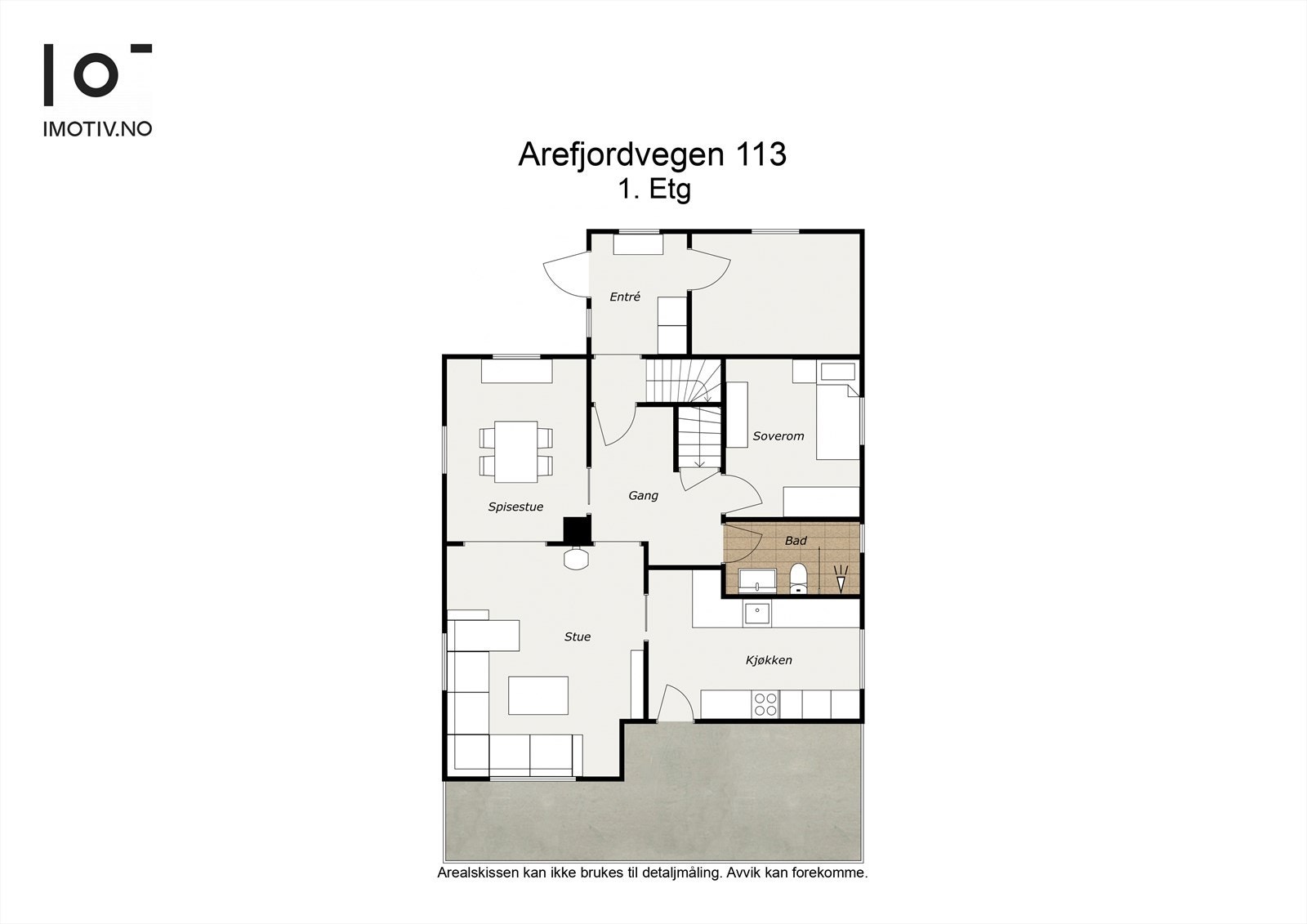 - Plantegning 1. etasje - Galleribilde