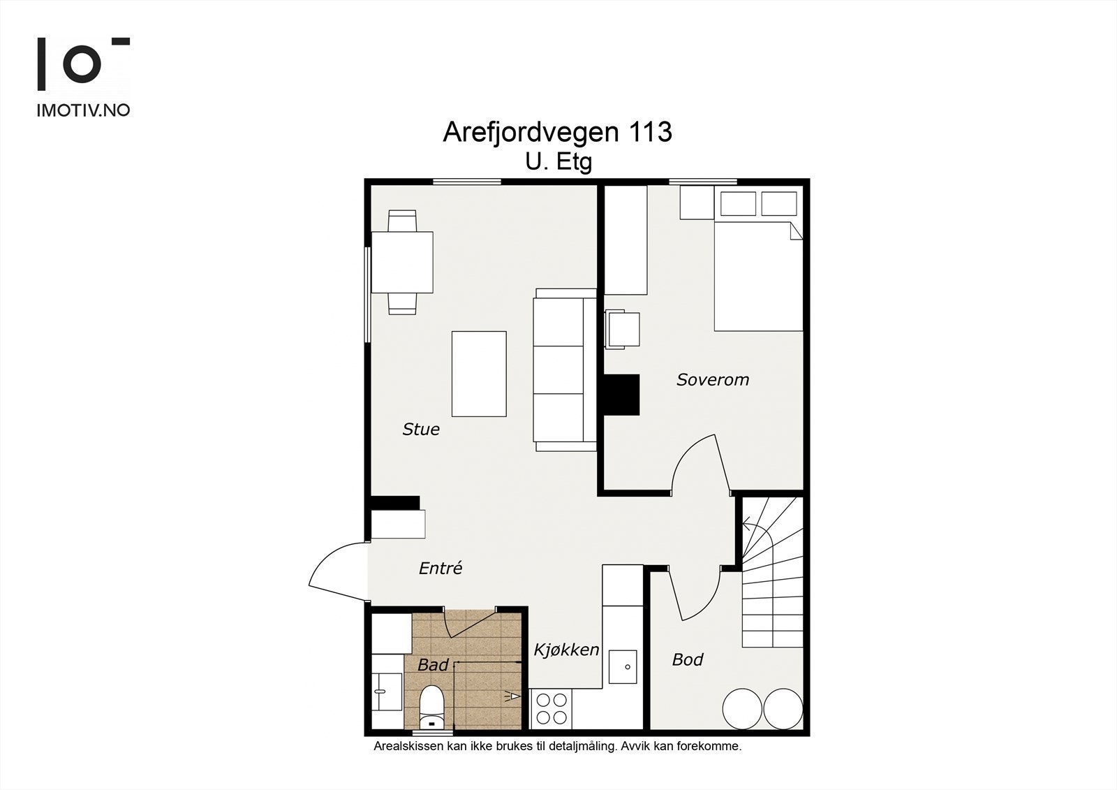 - Plantegning underetasje - Galleribilde