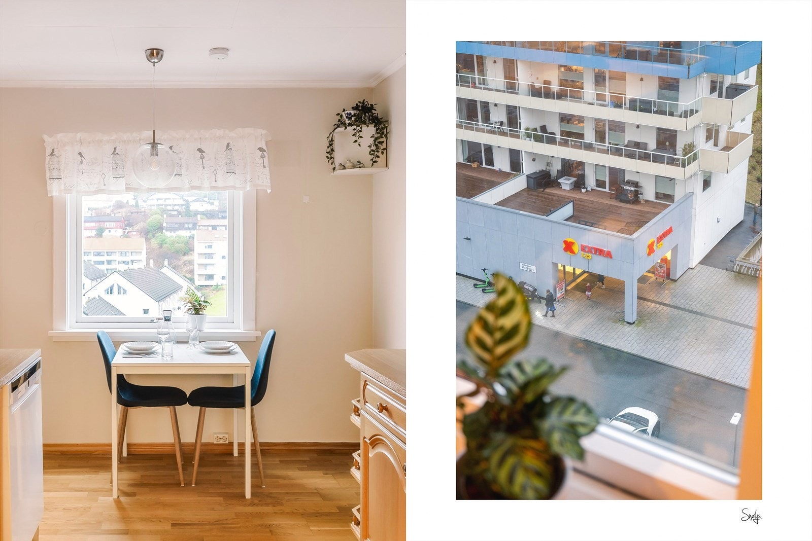 Fra leiligheten er det raskt og enkelt å ta helge-handelen! Galleribilde