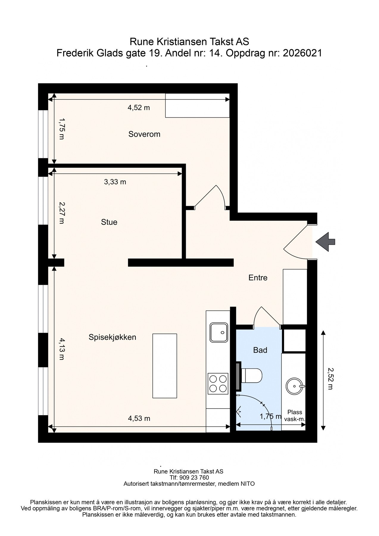 Plantegning. Galleribilde