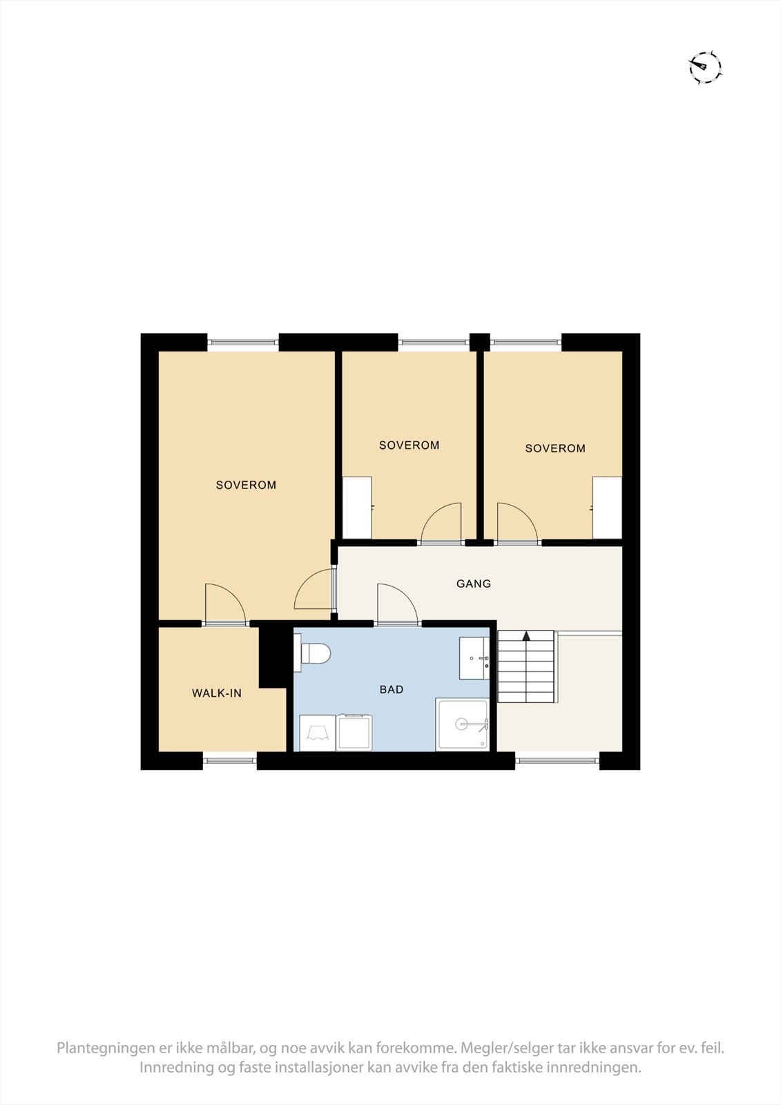 Plantegning 2. etasje. Galleribilde