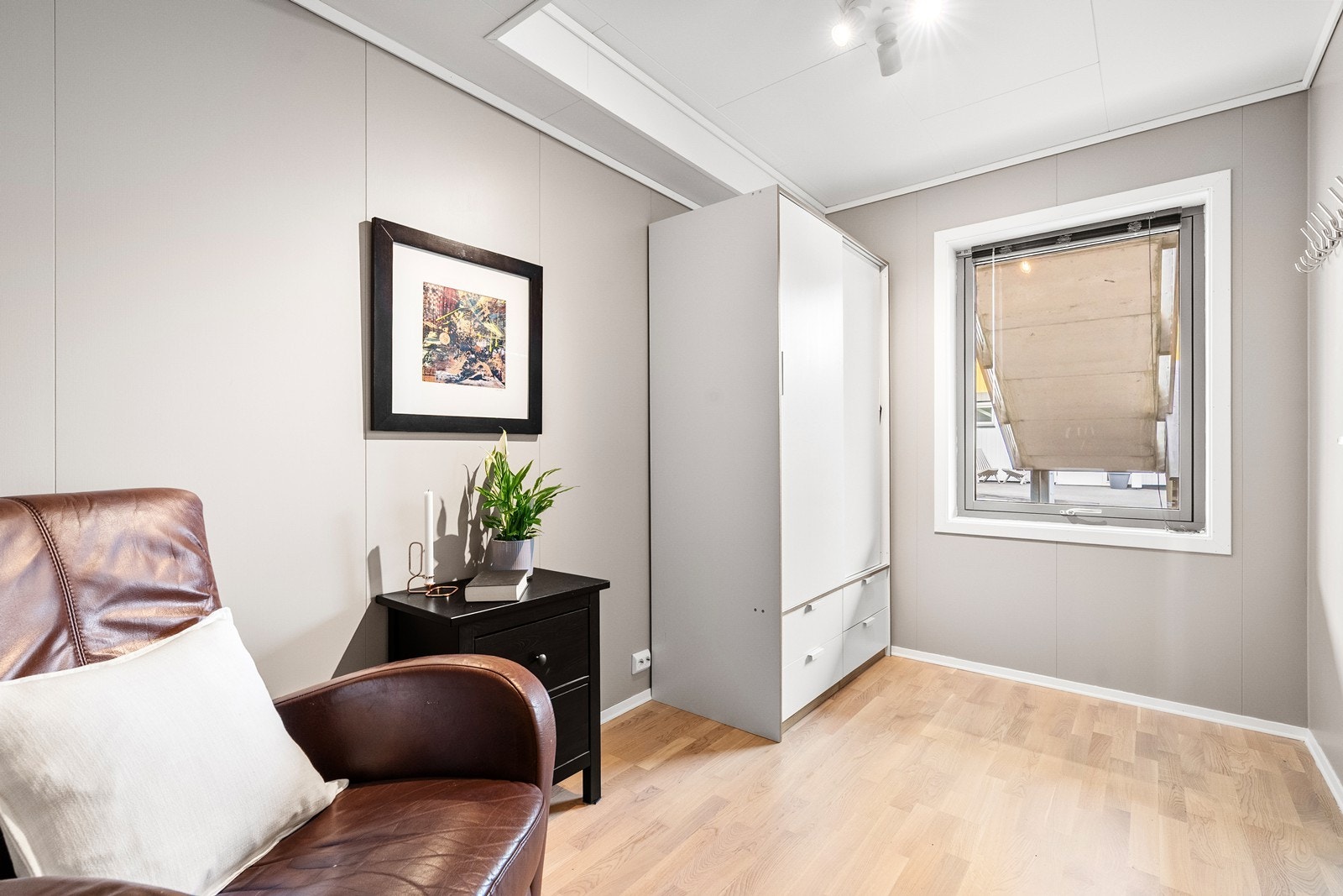 Et praktisk rom som enkelt kan innredes etter dine behov. Galleribilde