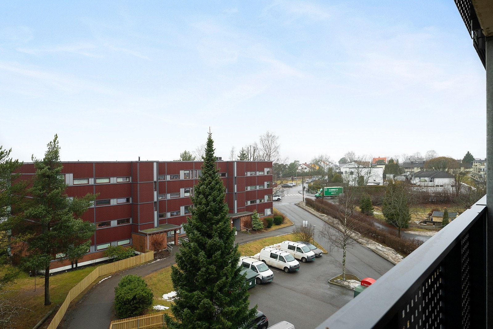 Fin utsikt Galleribilde