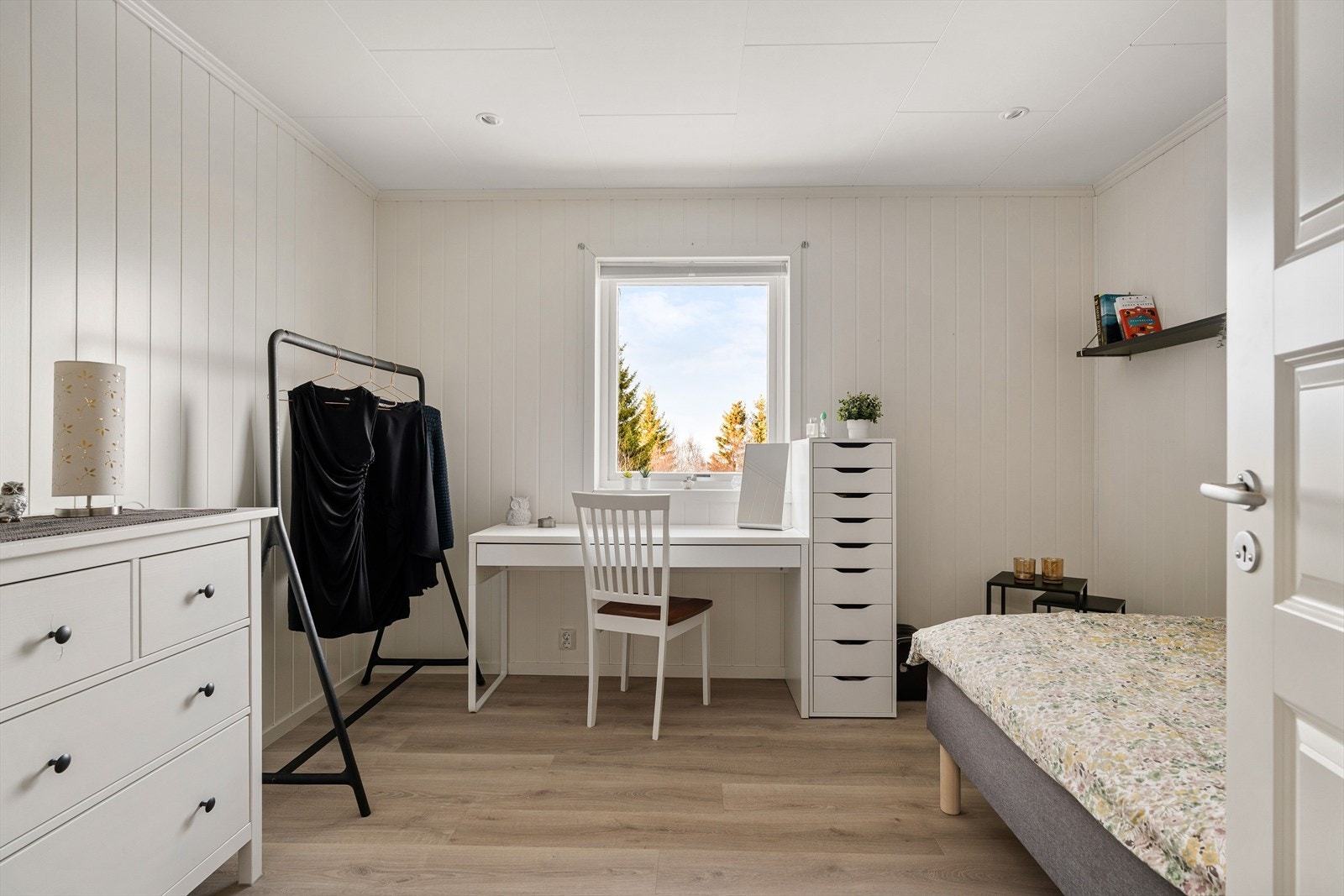 Boligens fjerde soverom er på hele 11 kvm. Galleribilde