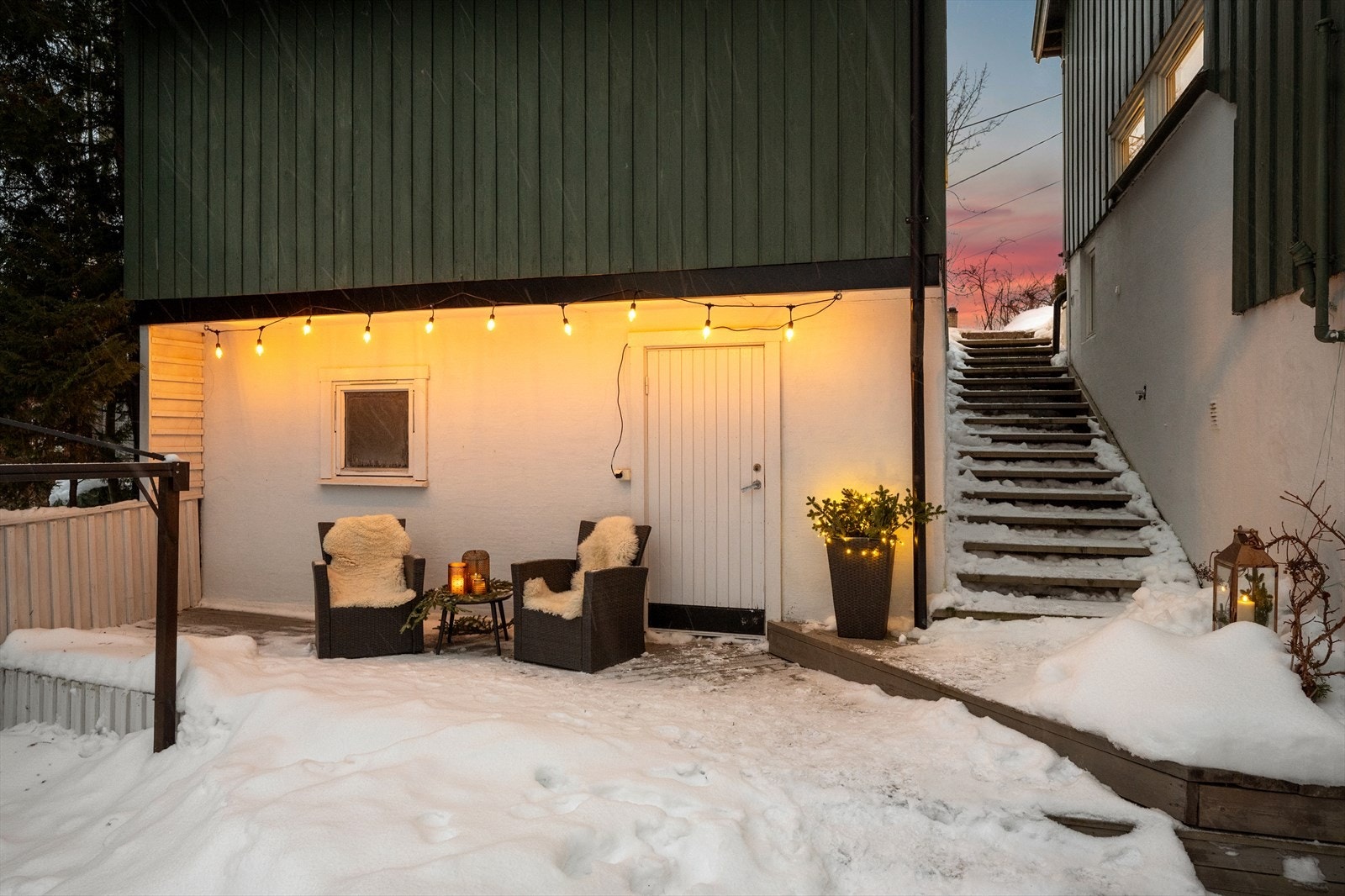 Meget praktisk bod på ca. 25 kvm under garasjen. Galleribilde