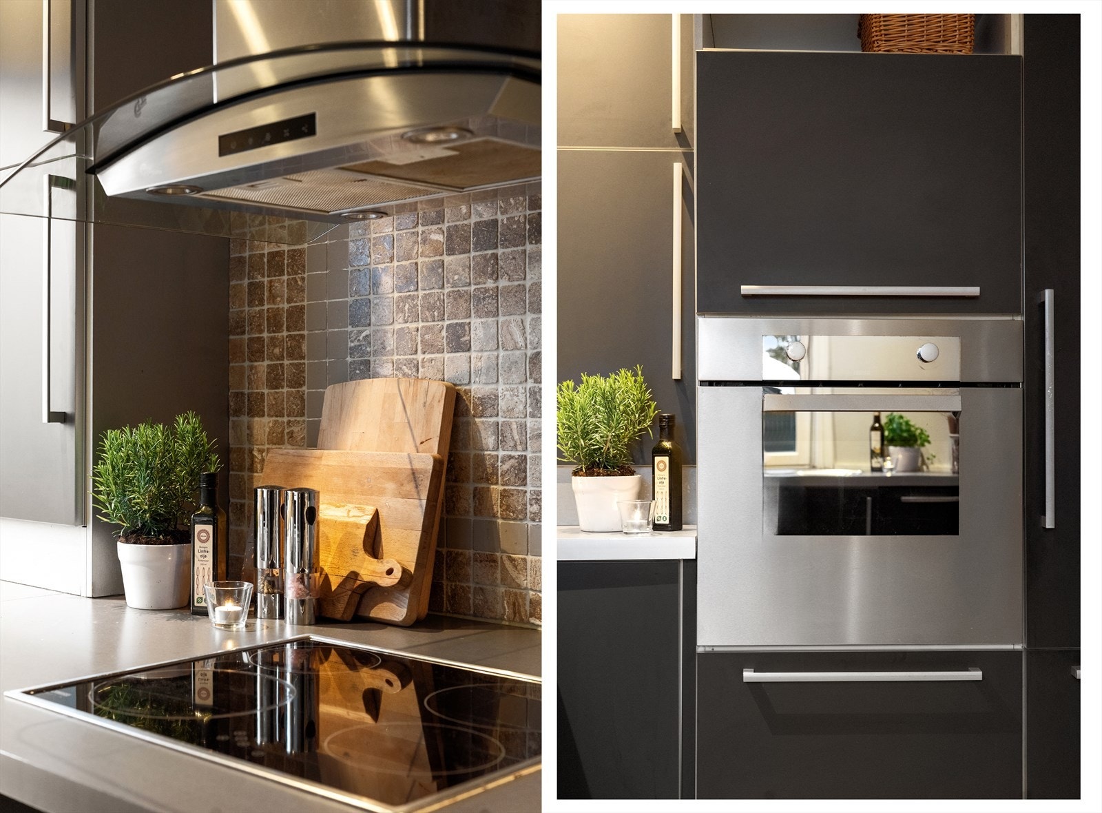 Integrerte hvitevarer medfølger handelen. Galleribilde