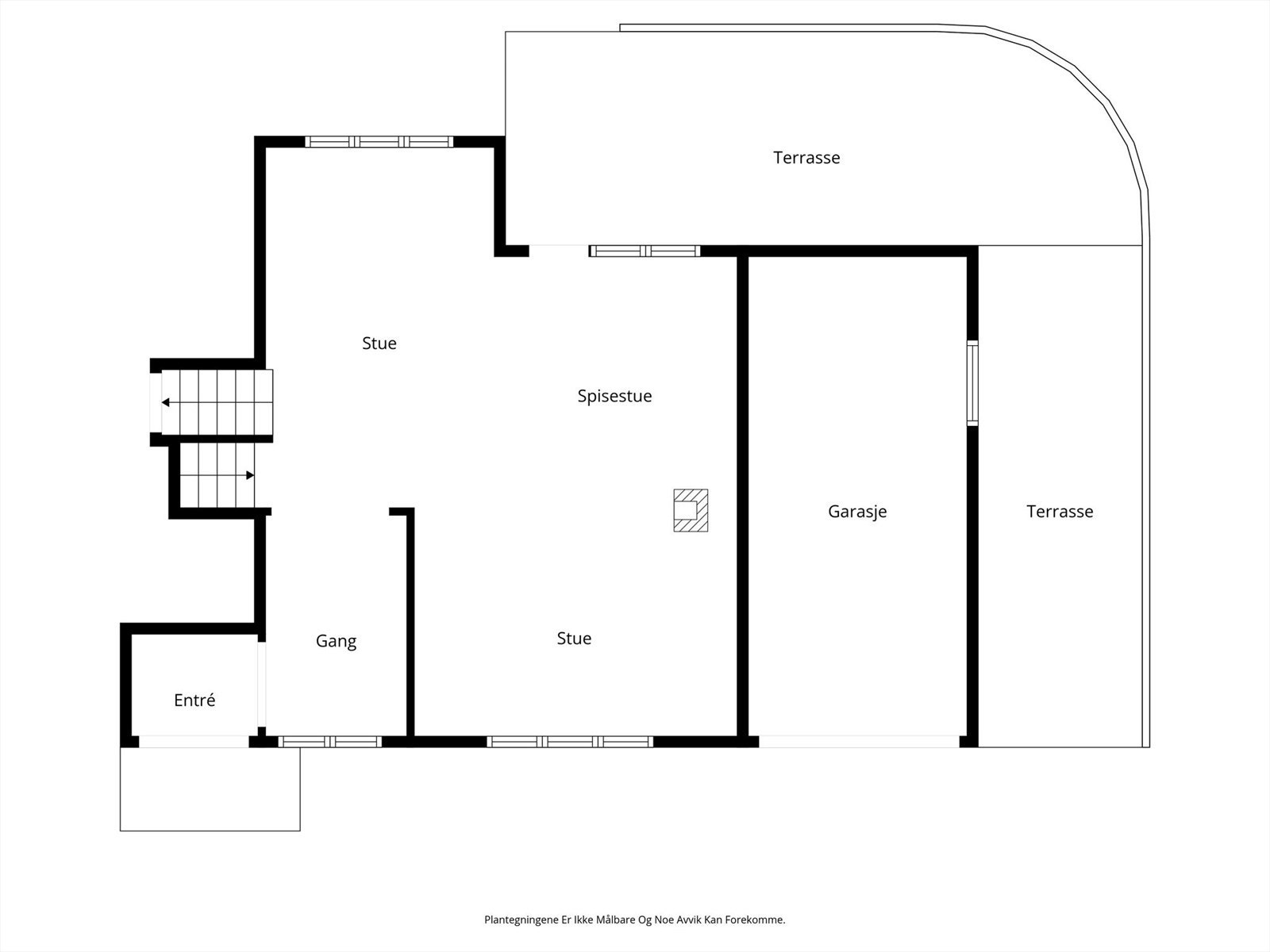 Planskisse. Galleribilde