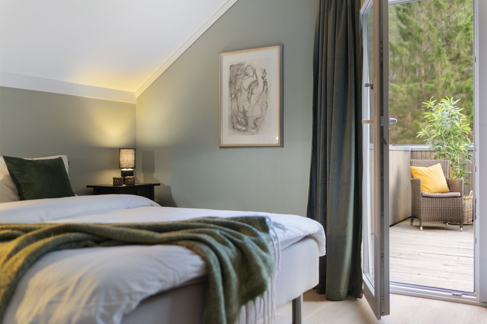 Et godt sted å våkne. Galleribilde