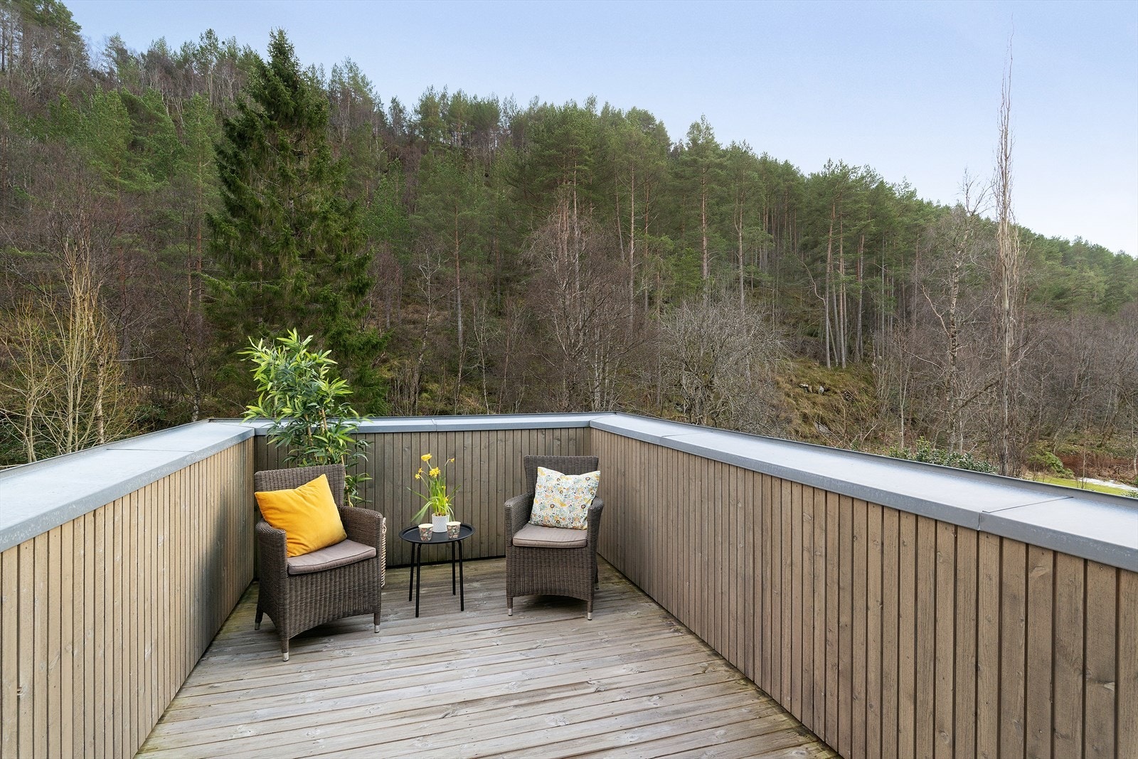 Her kan solen nytes store deler av dagen midtsommers. Galleribilde