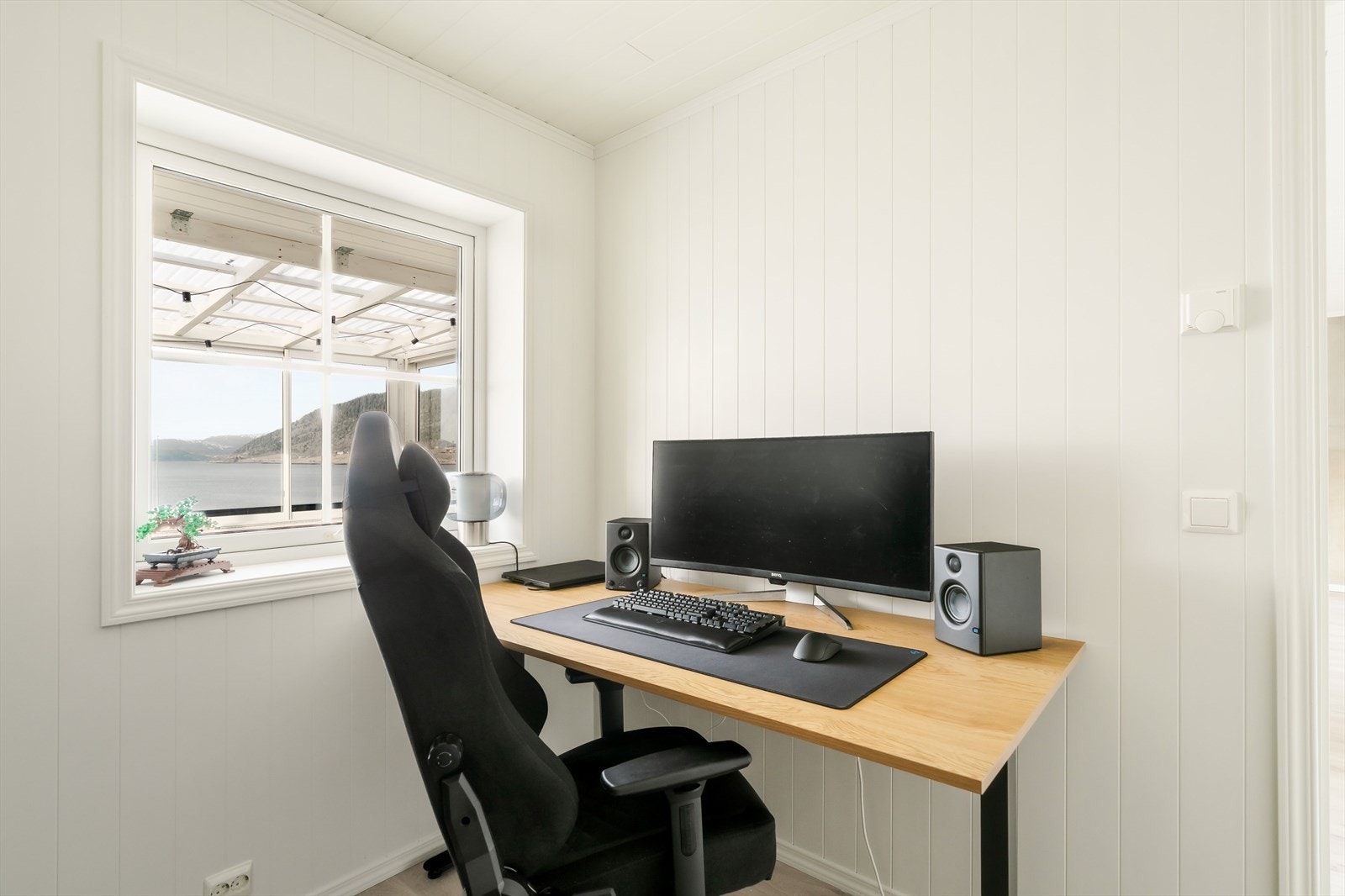 Soverommet på ca. 6m² brukes som kontor. Galleribilde