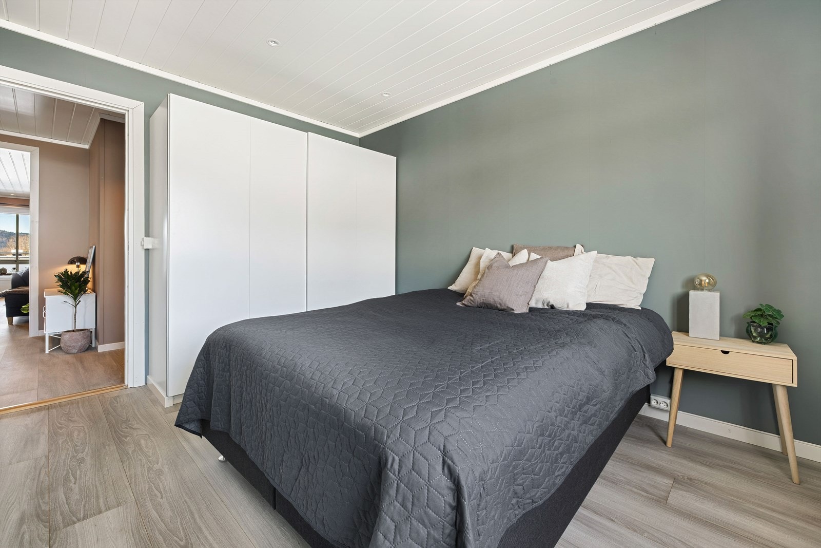 Rommet har garderobeskap. Galleribilde