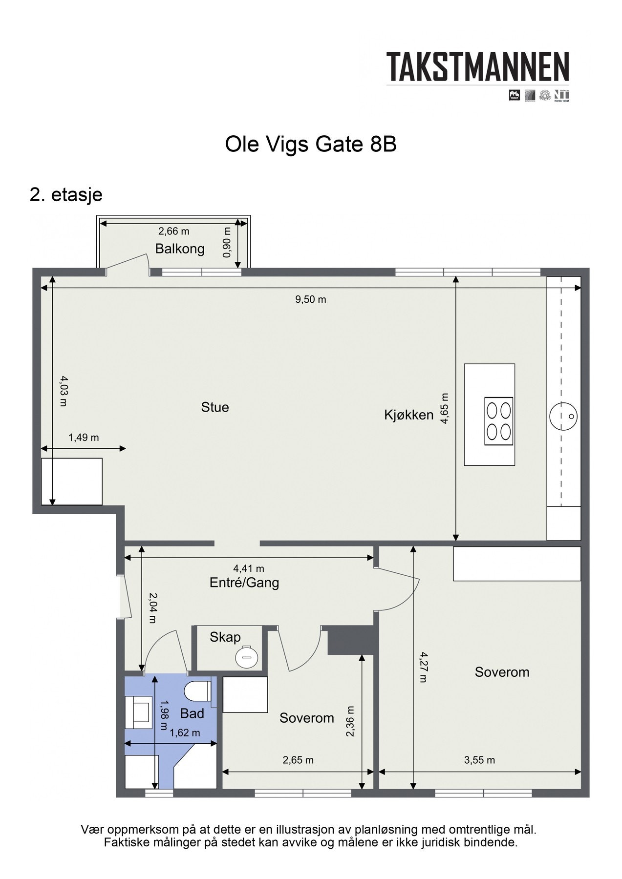 Planløsning. Galleribilde