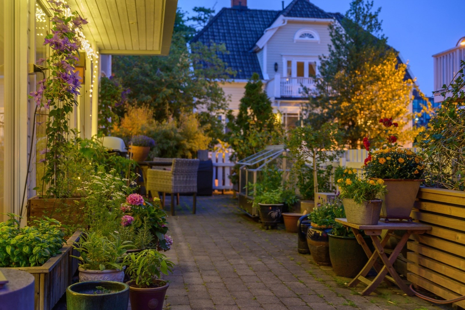 Terrasse Galleribilde