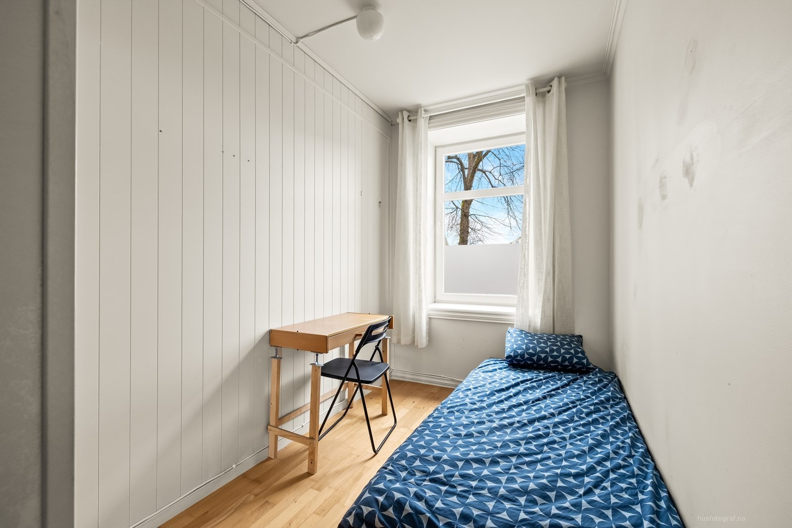 Det andre soverommet egner seg godt som barnerom, gjesterom eller kontor. Galleribilde