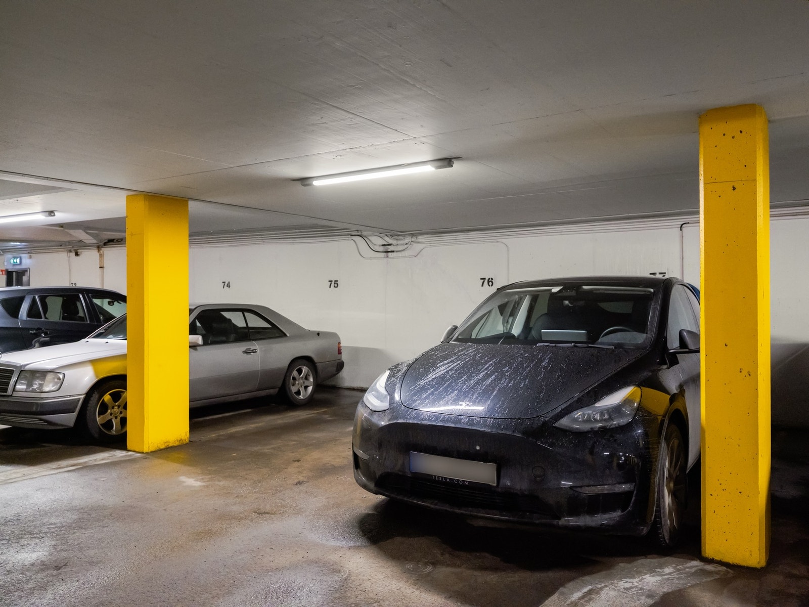 Det er opsjon på kjøp av P-plass med direkte heisadkomst fra leilighetsplan Galleribilde