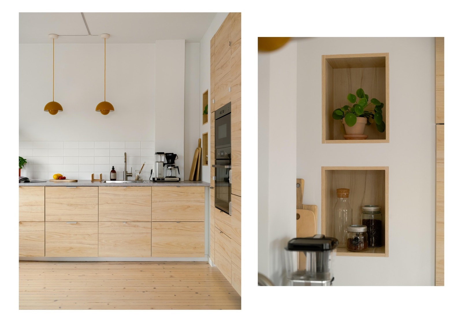 I 2021 var også alt av hvitevarer nytt. Kjøl og frys, stekeovn og mikro, oppvaskmaskin og koketopp følger med i salget. Galleribilde