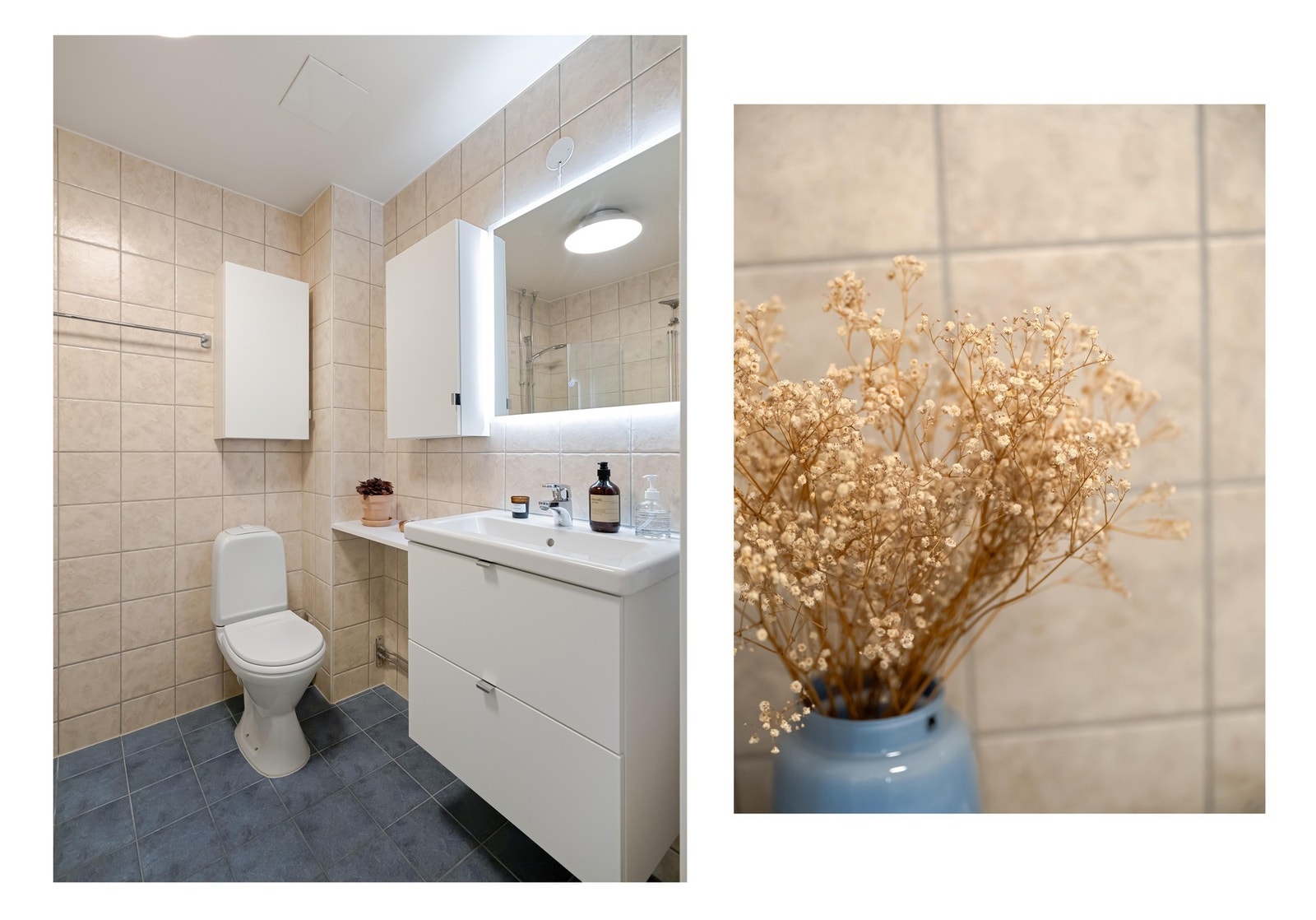 Servanten og skapinnredningen var for øvrig helt ny i 2026. Samtidig ble det montert nytt speil med belysning. Galleribilde