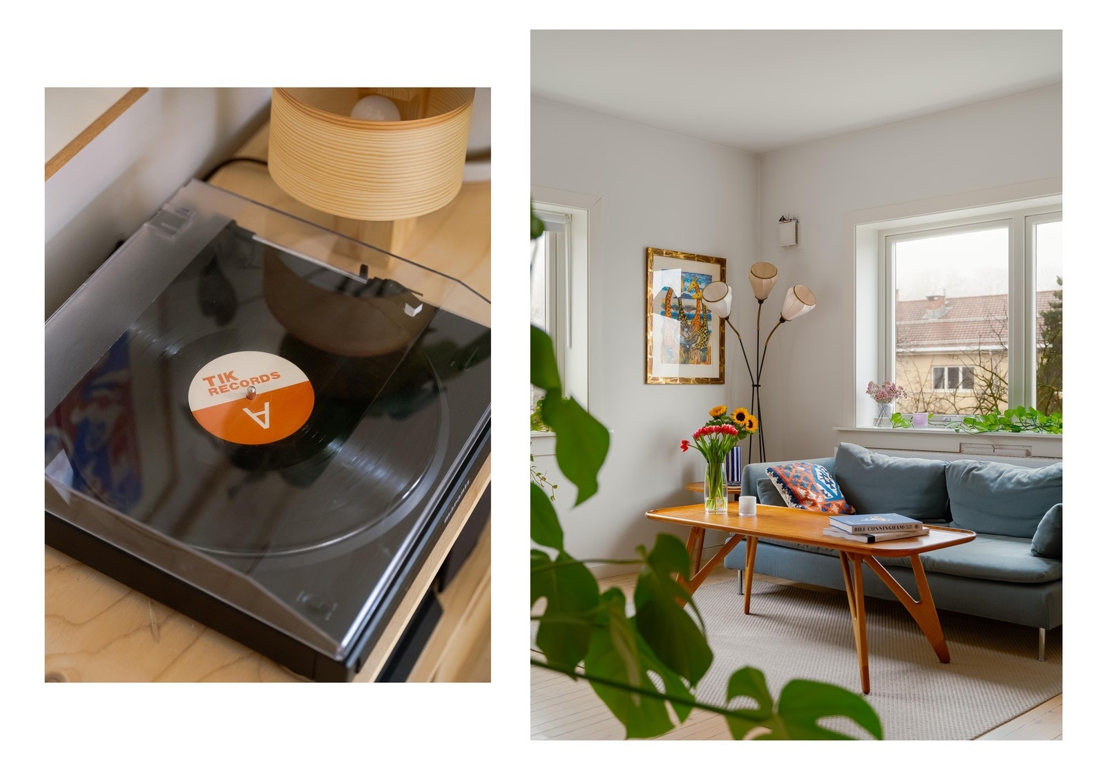 De store vinduene, som var helt nye i 2017, gjør sitt for lysforholdene i dette store rommet. Galleribilde