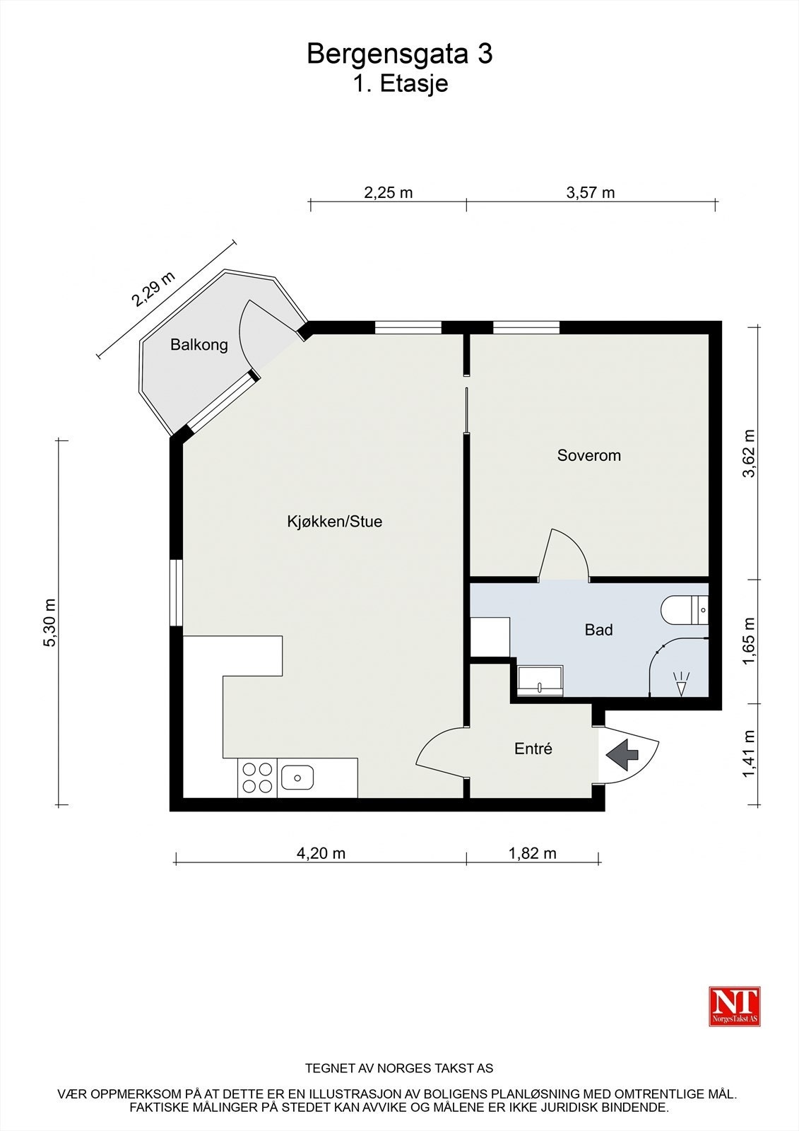 Plantegning. Galleribilde