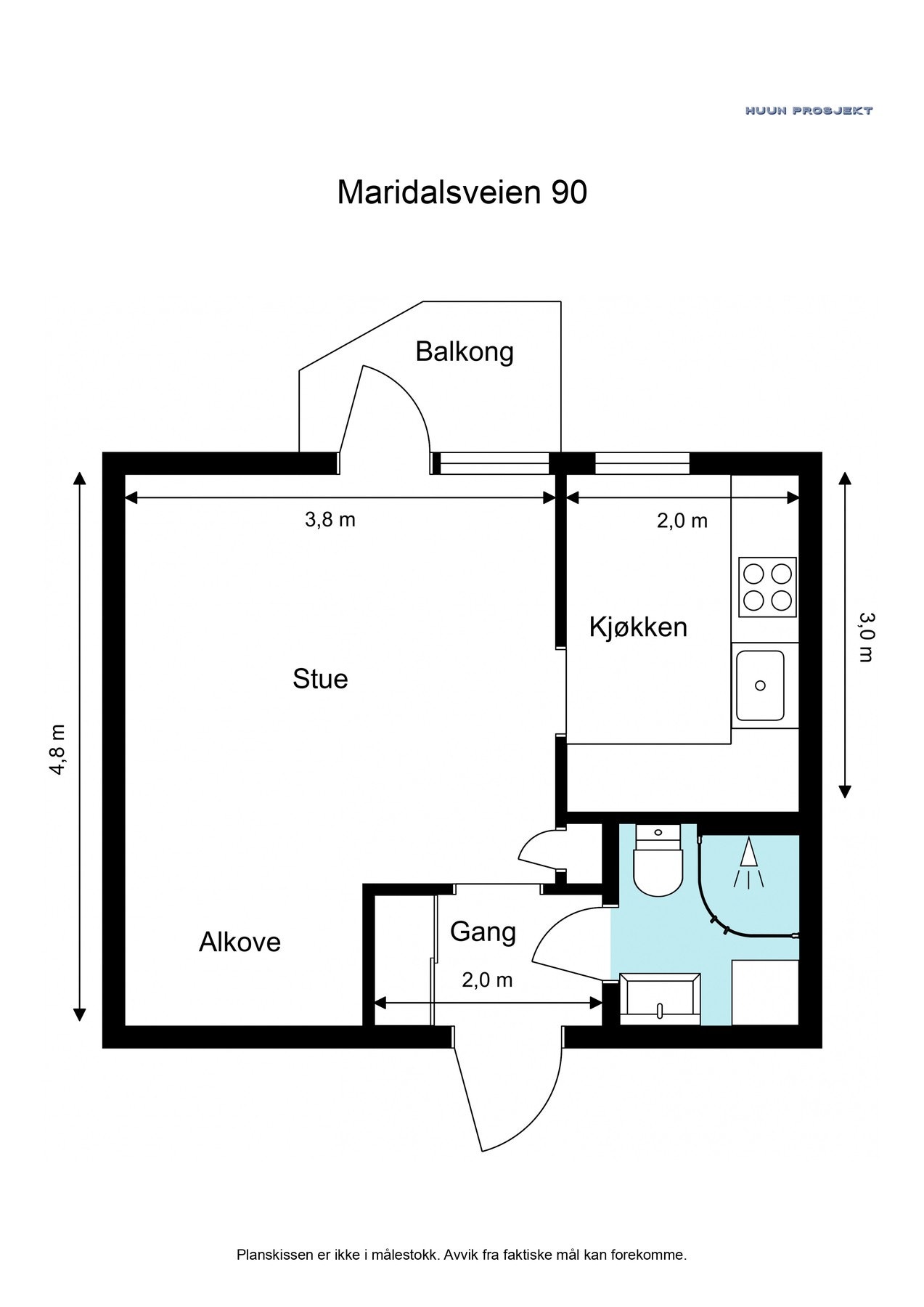 Plantegning. Galleribilde