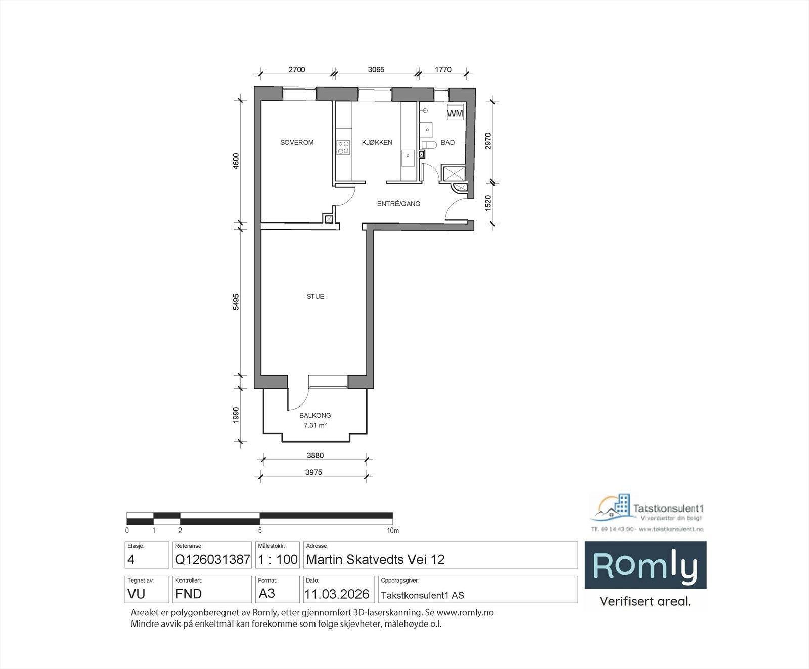 Plantegning. Galleribilde