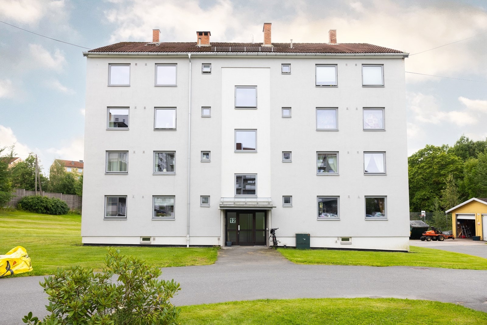 Borettslaget består av 232 andelsleiligheter. Galleribilde