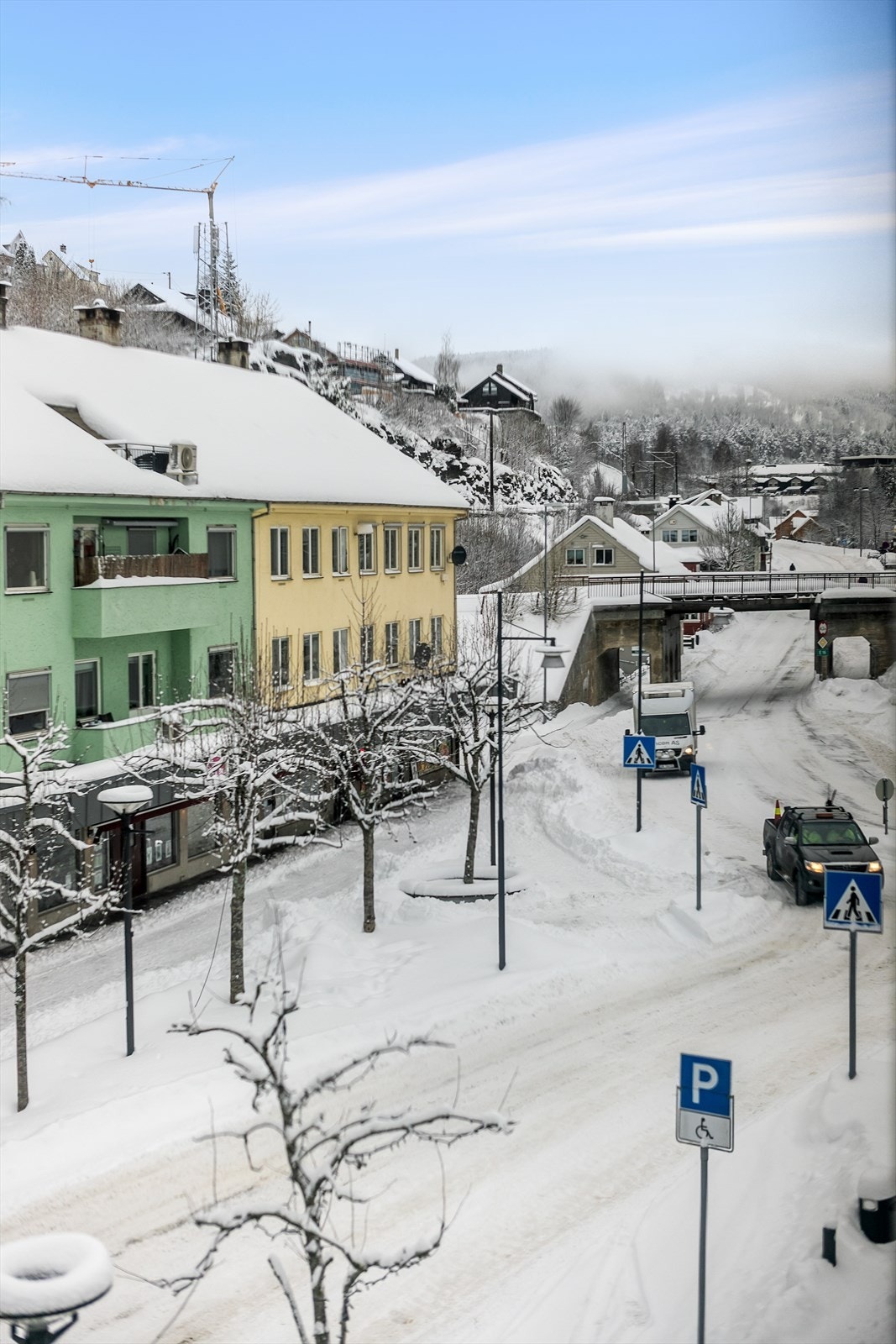 Utsikt fra stuen Galleribilde
