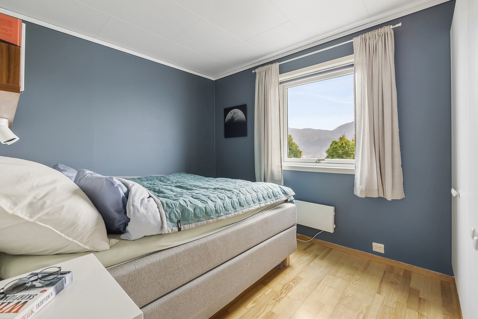 Soveromma skal være fredelege, med søvn og avslapping i fokus. Galleribilde