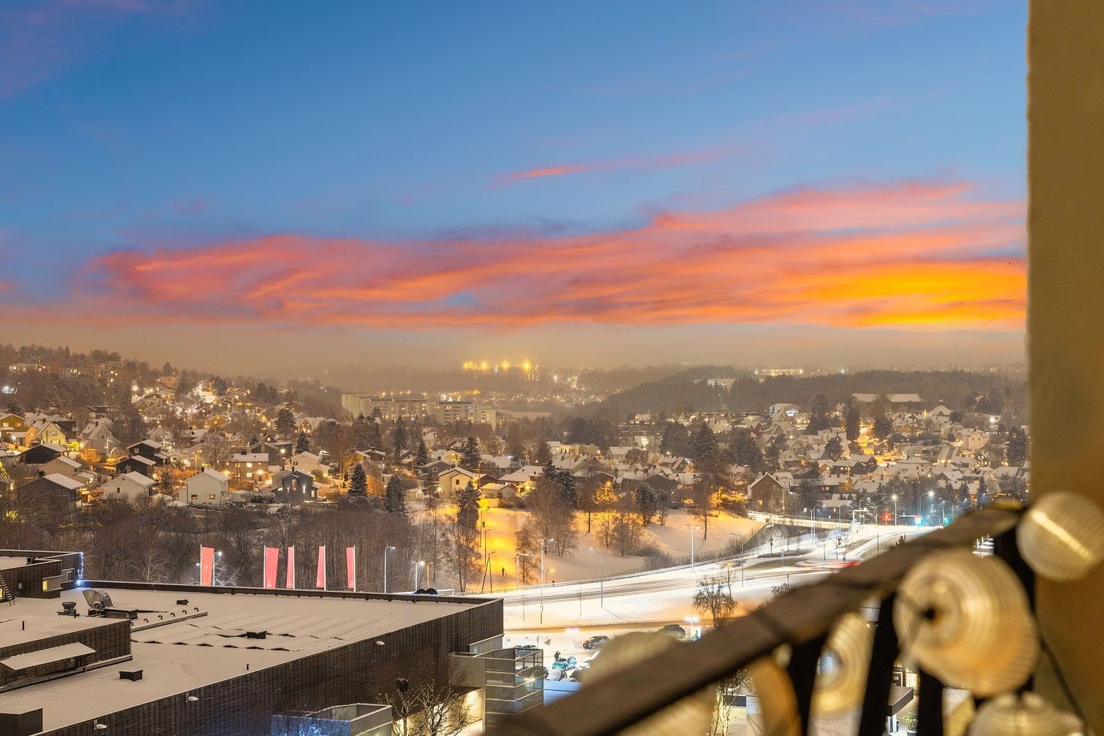 Kveldsstemning. Galleribilde