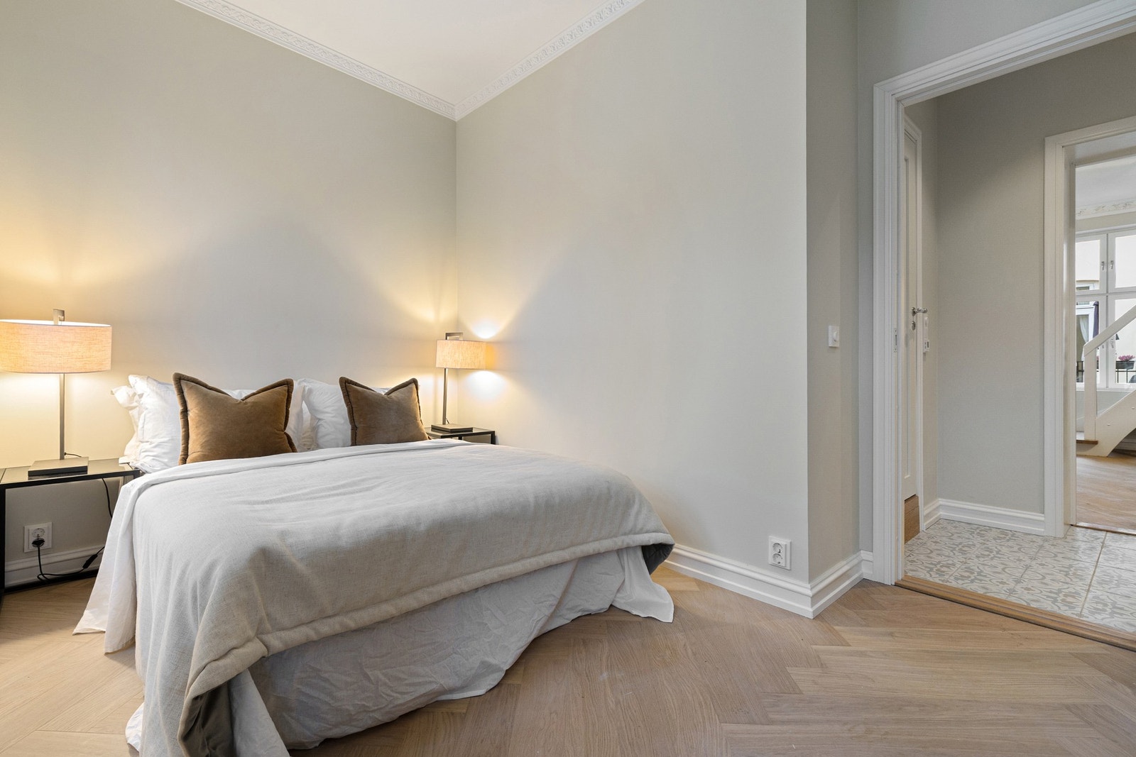 Også her er det nydelige, klassiske detaljer. Galleribilde