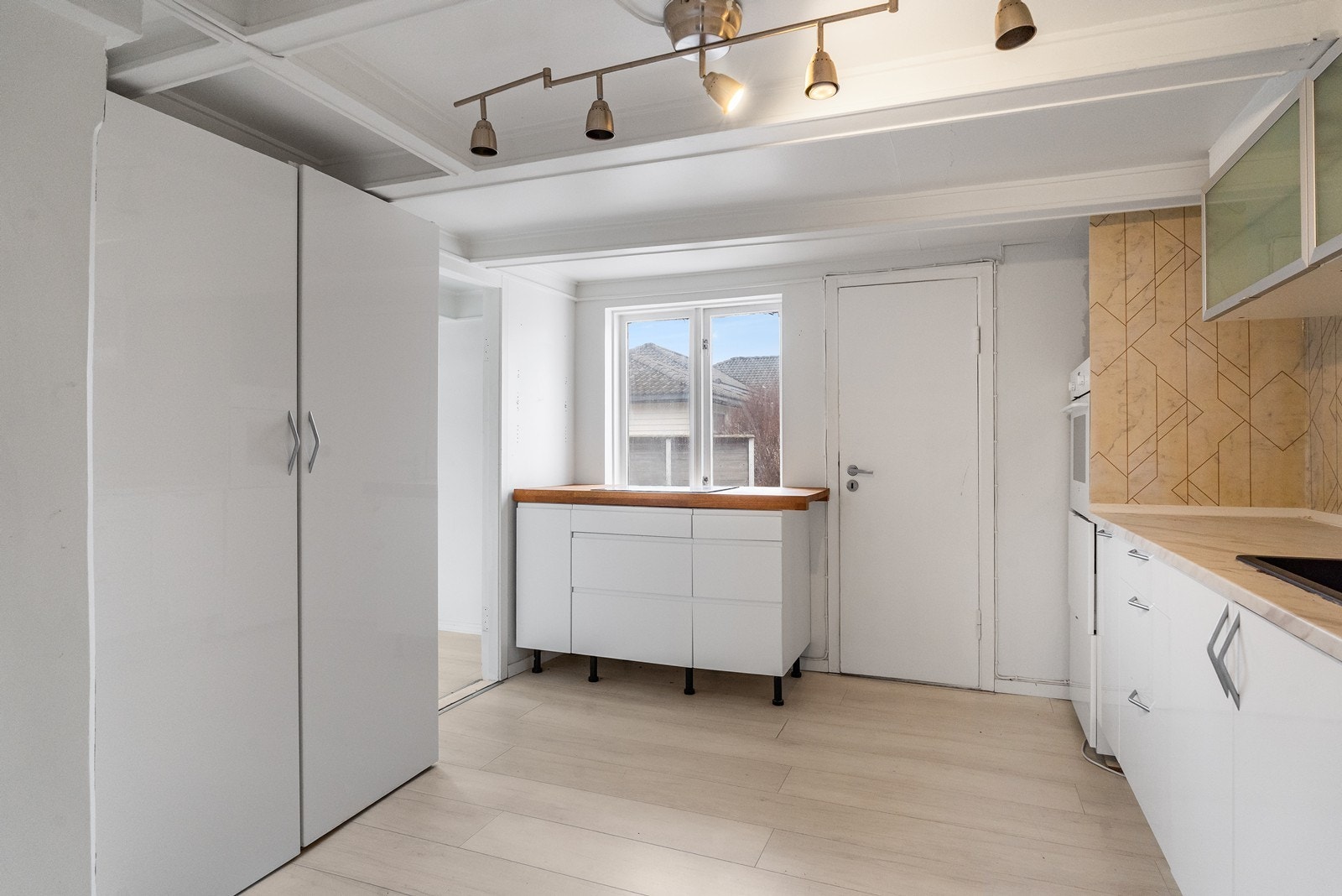 Praktisk inn/utgang til hagen. Galleribilde