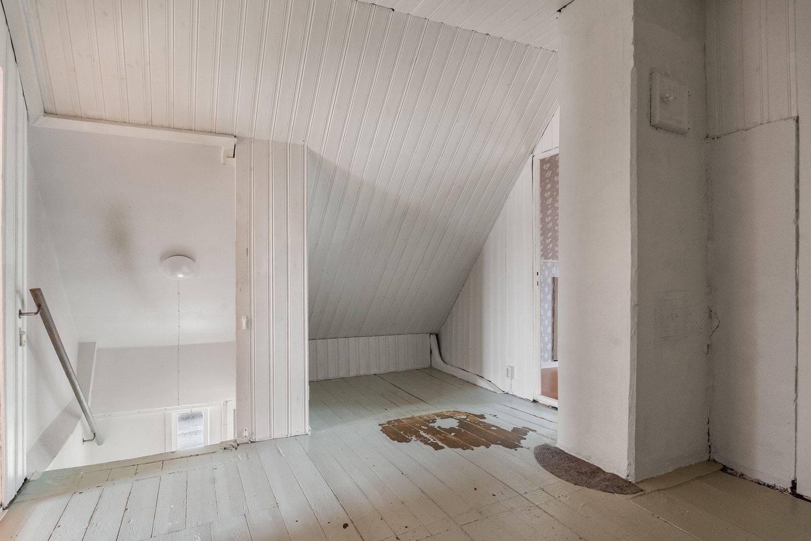 Loftet inneholder gang og to soverom. Galleribilde