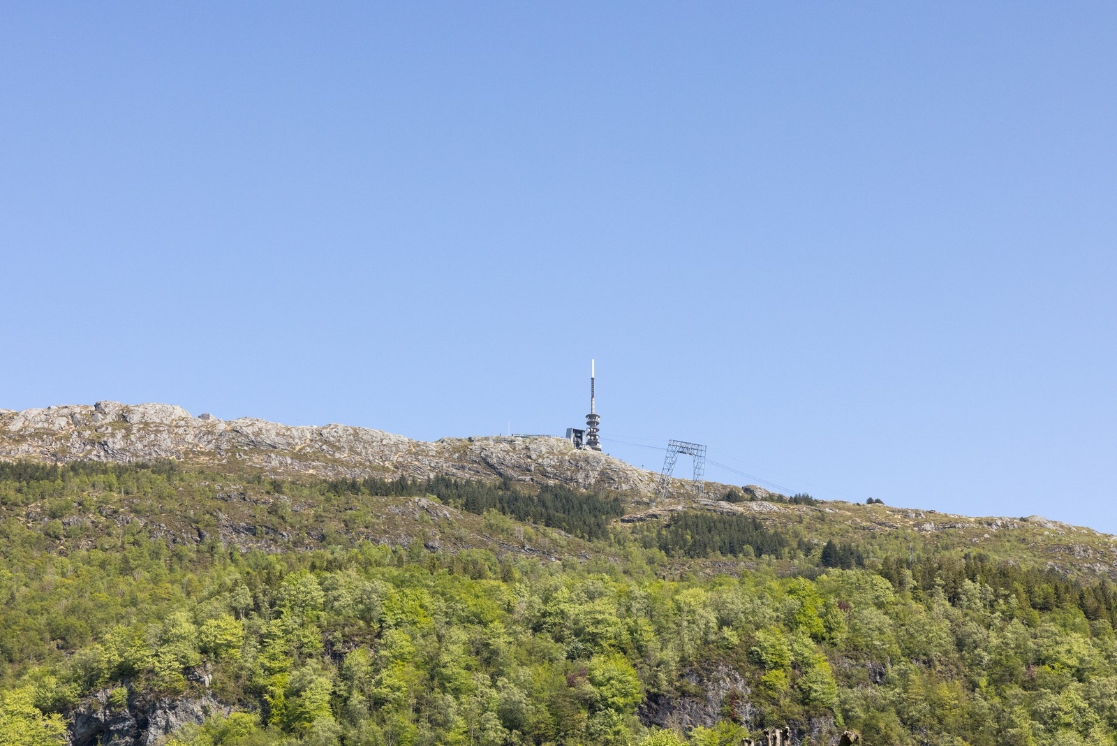 Utsikt fra vindu. Galleribilde