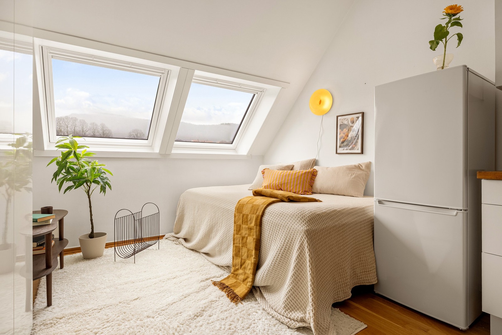 En koselig studioleilighet med arealeffektiv planløsning. Galleribilde