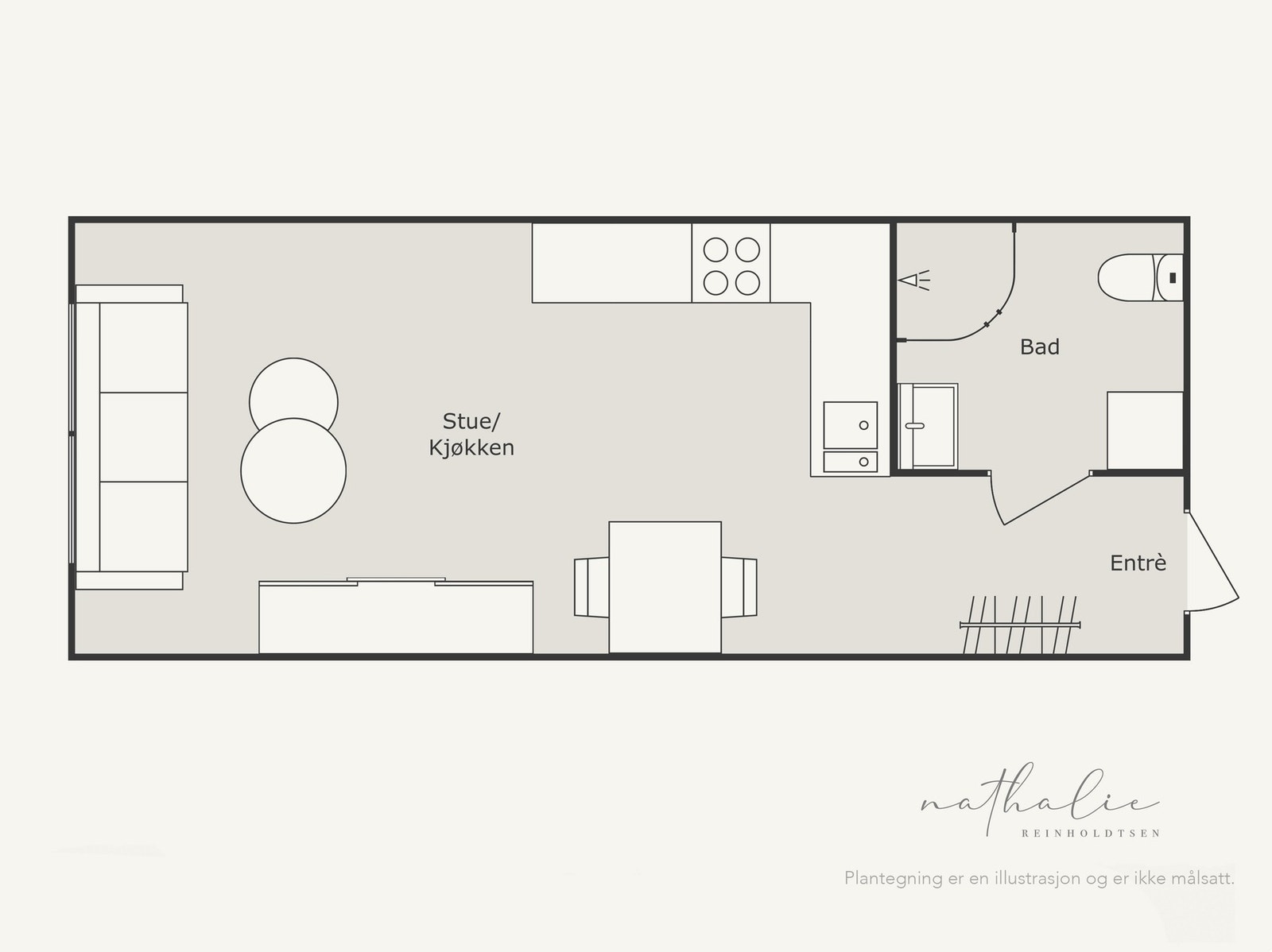 Plantegning. Galleribilde