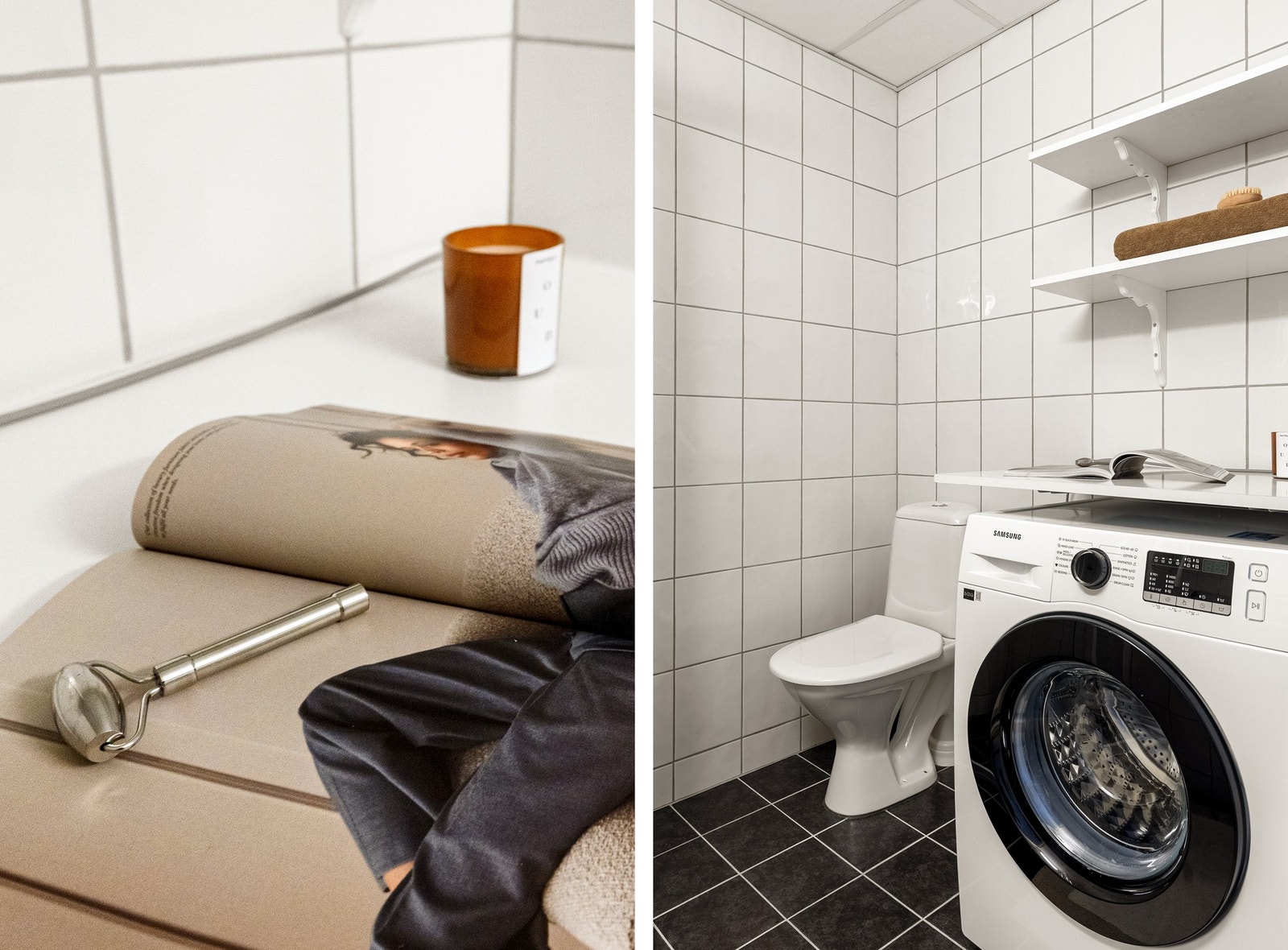 Vaskemaskinen var ny i 2023 og kan medfølge handelen om ønskelig. Galleribilde