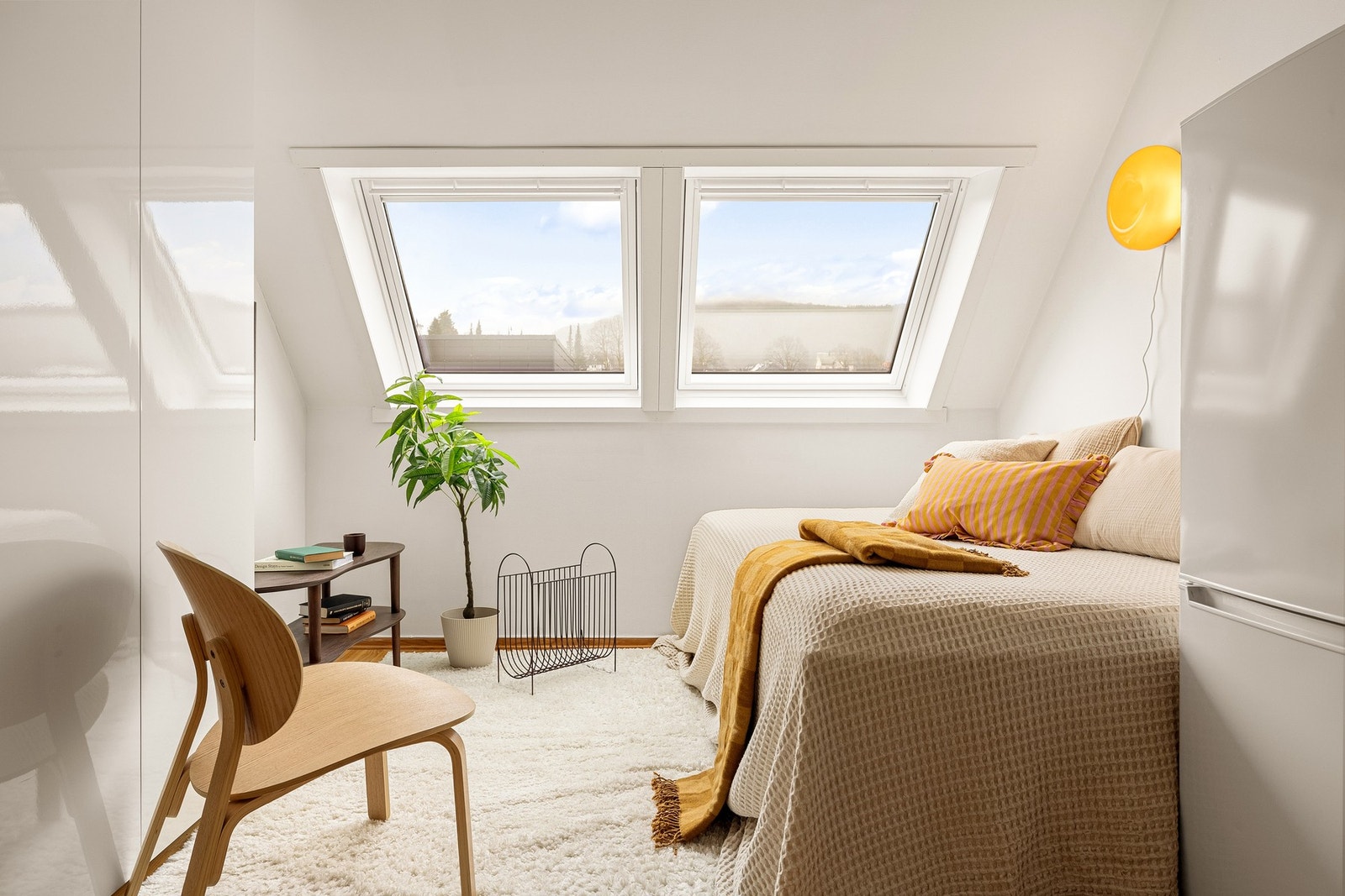 Det er flere møbleringsmuligheter. Hva med sovesofa eller utfellbar seng? Galleribilde