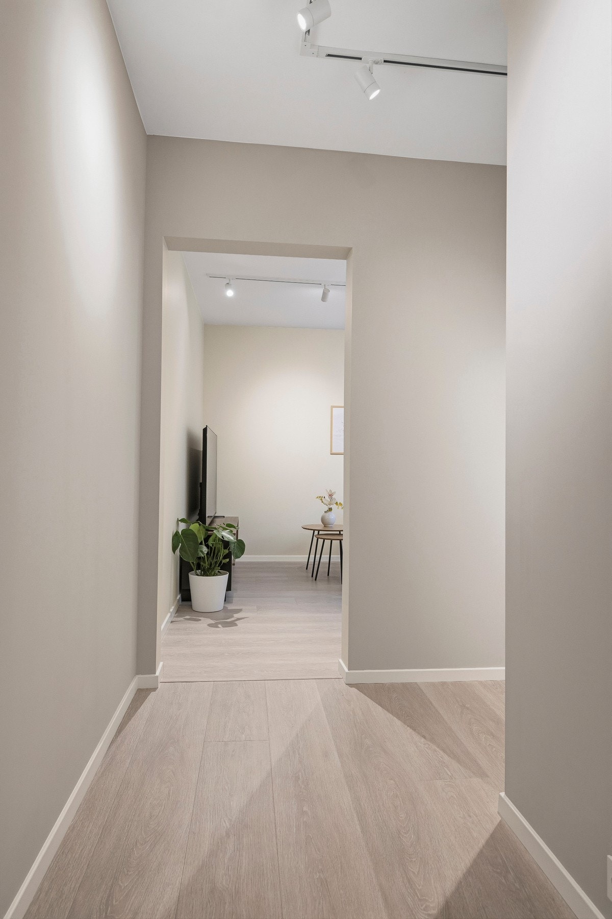 Det er montert dørcalling i entreen. Galleribilde