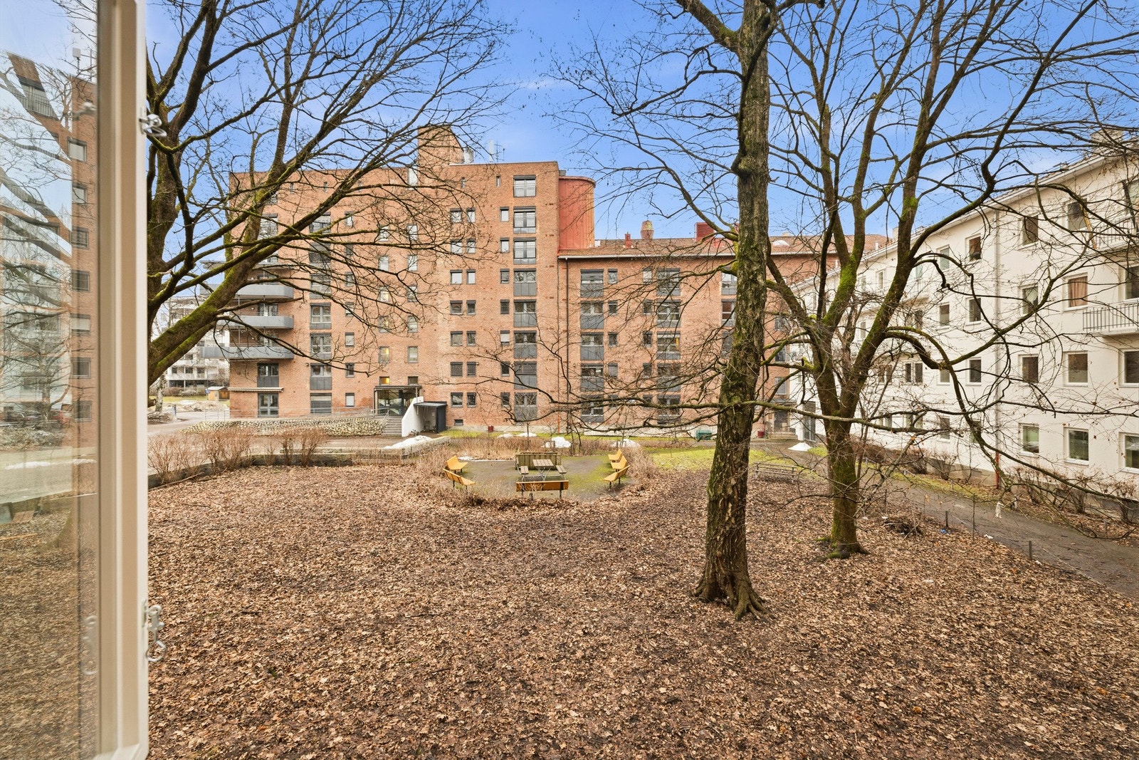 Området er pent opparbeidet. Galleribilde