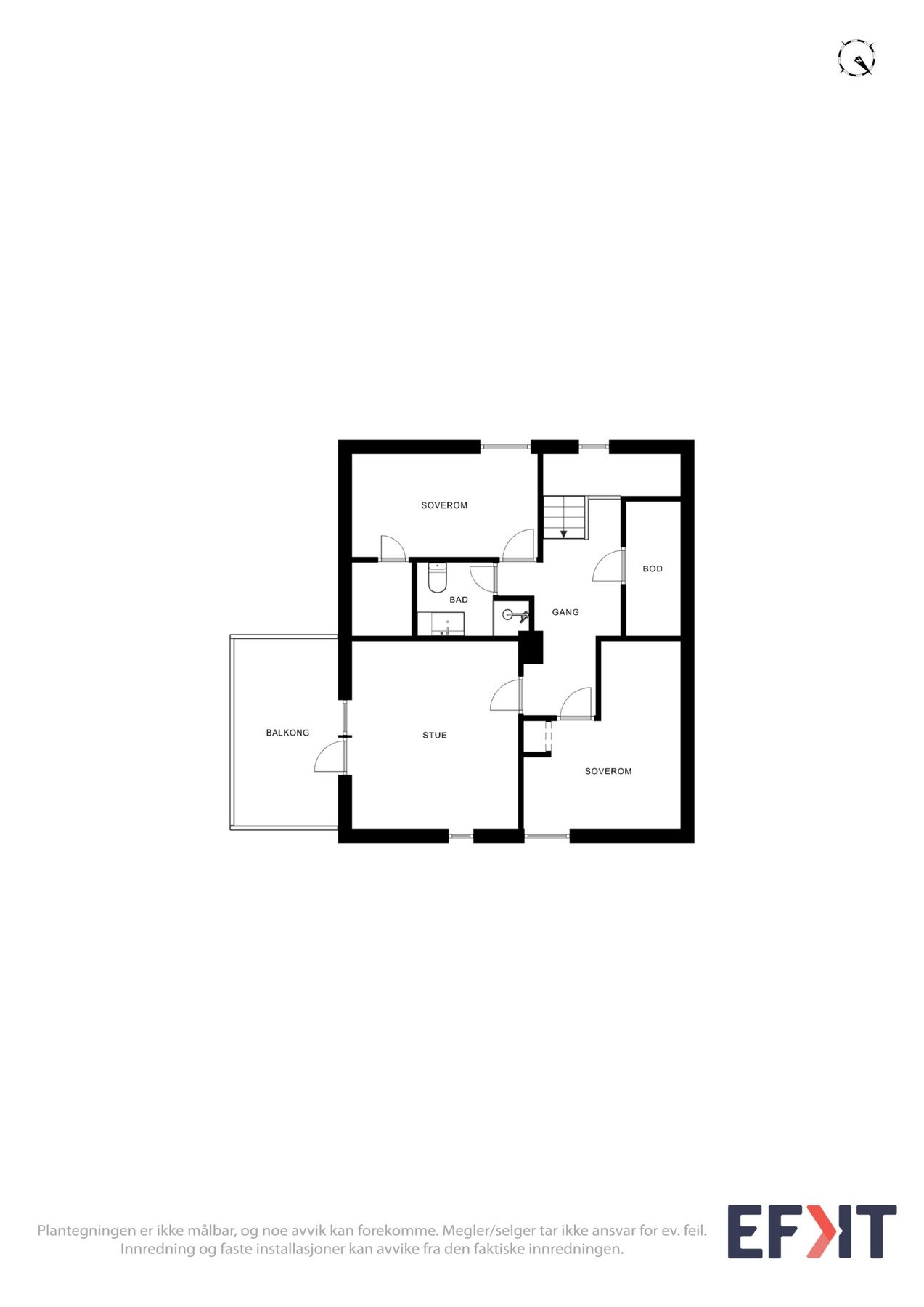 Planskisse - Loft Galleribilde