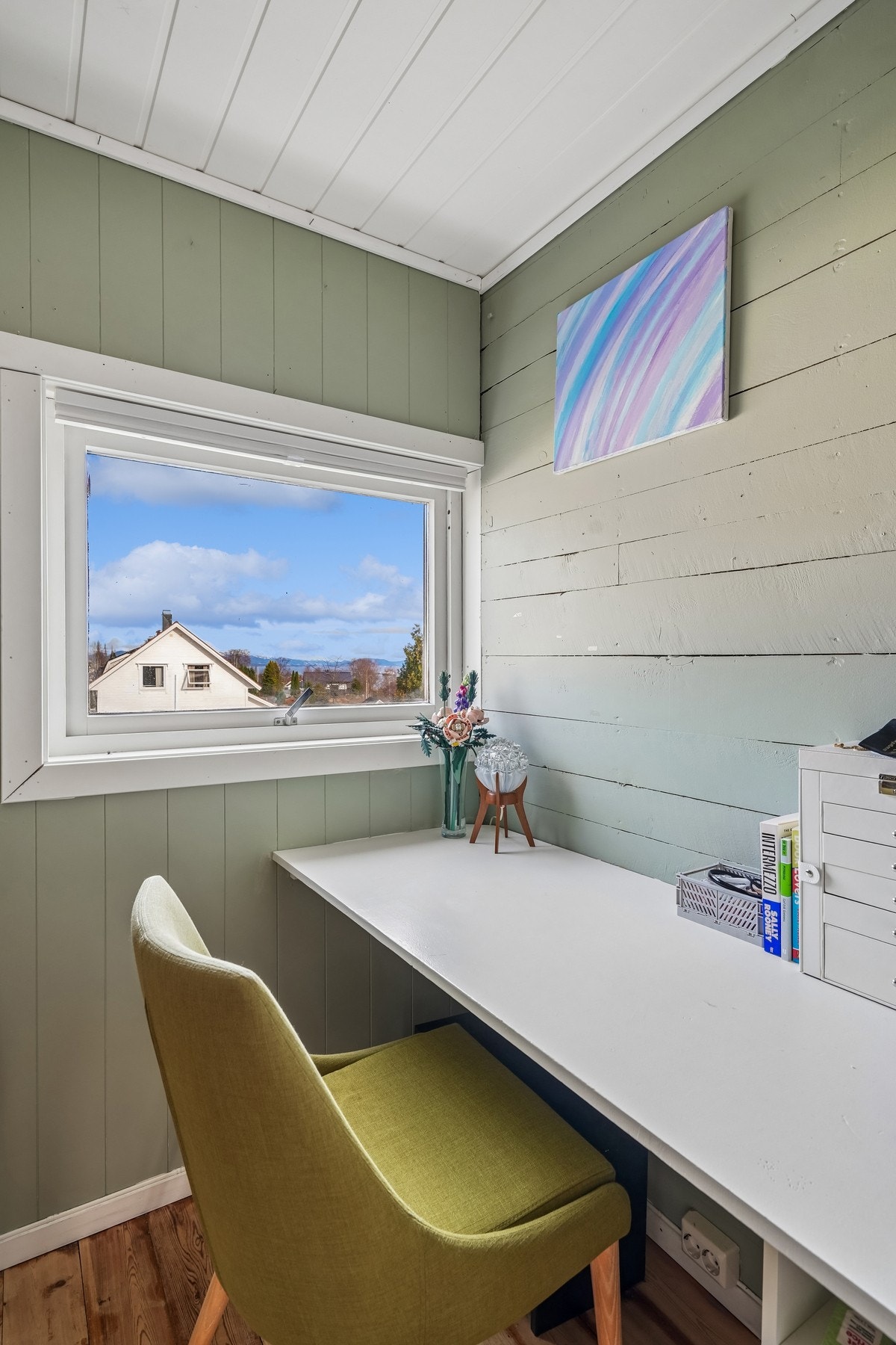 Vinduet vender mot nordøst. Galleribilde