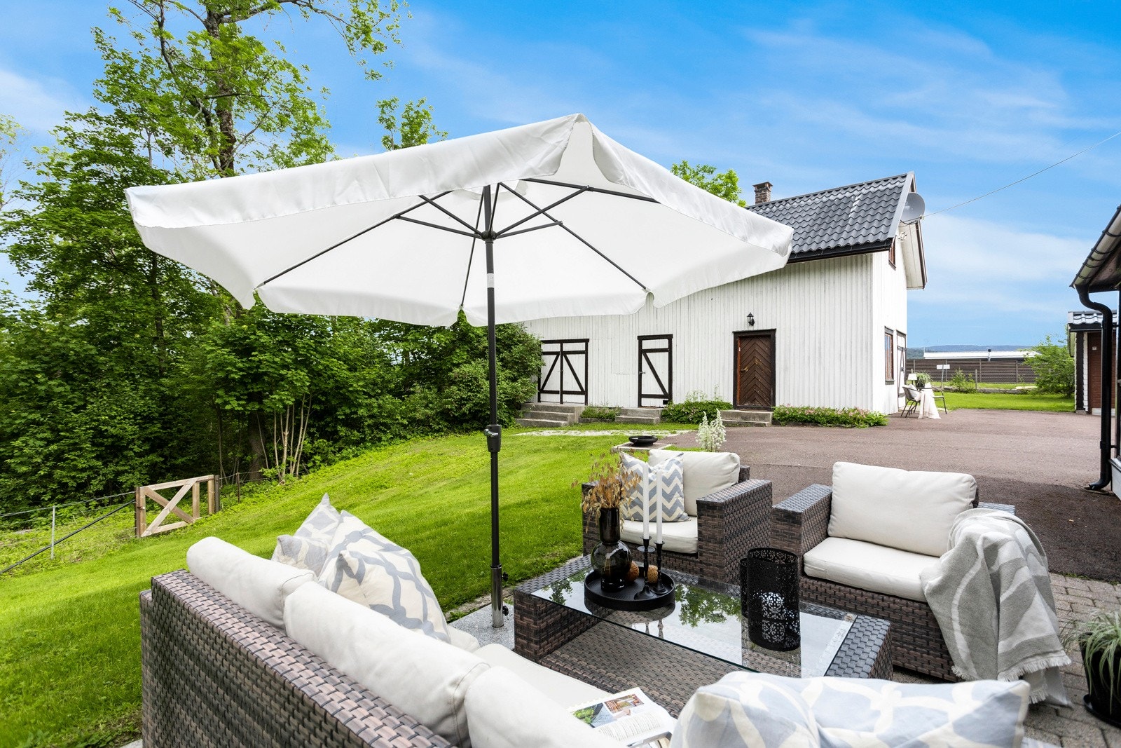 Solen kan nytes i et usjenert område Galleribilde