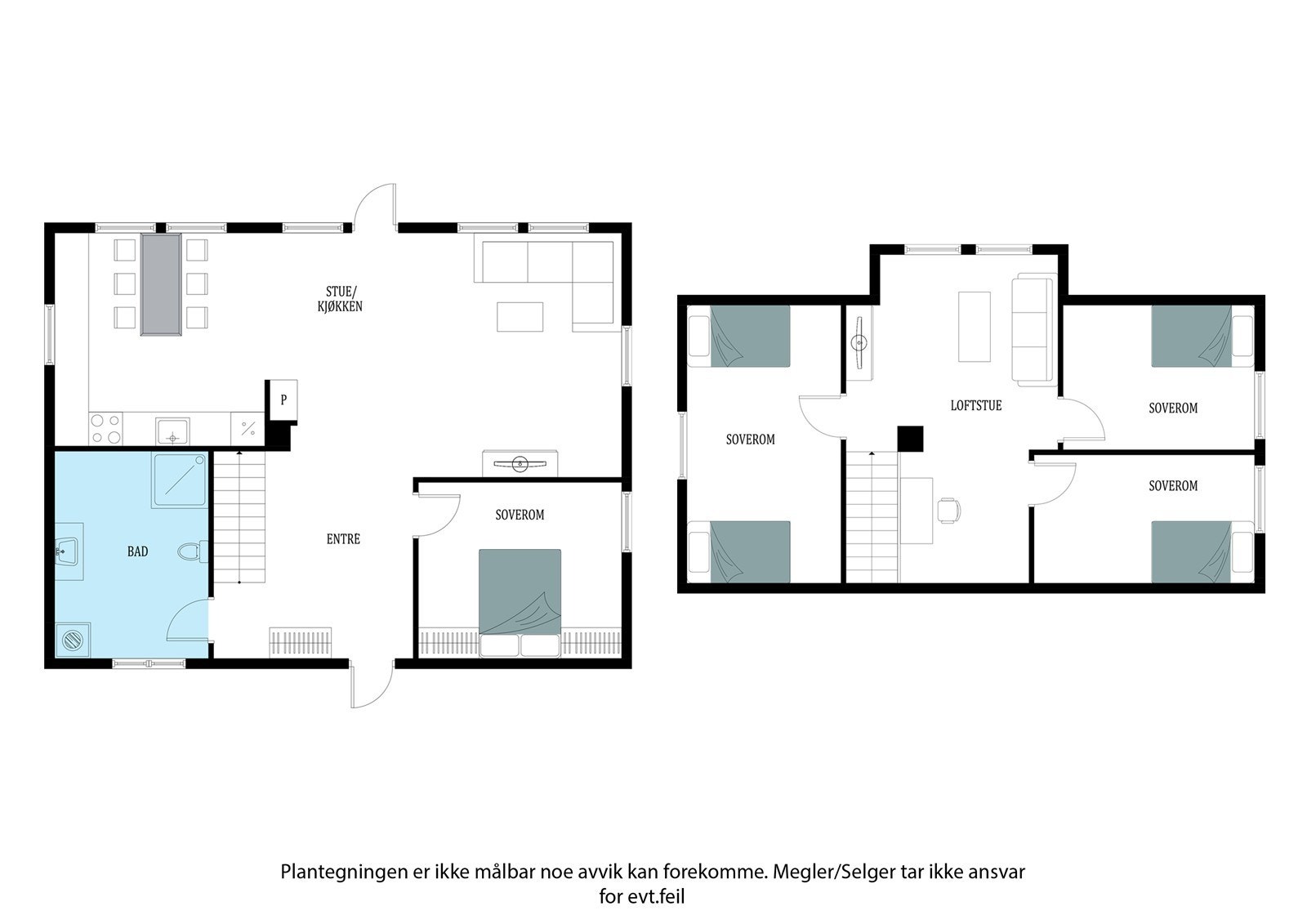 Plantegning - Ikke målbar Galleribilde