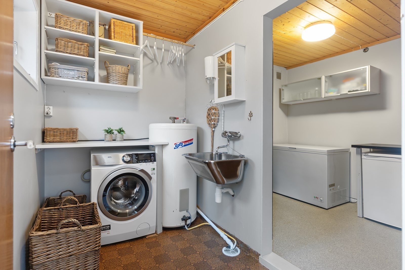 Vaskerom Galleribilde