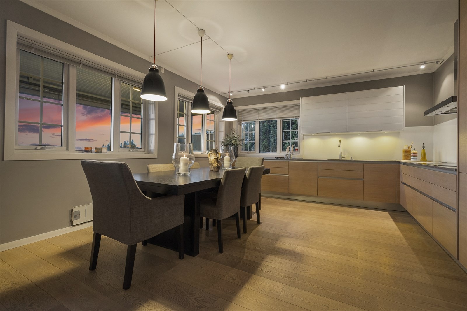 Flott utsikt under måltidene Galleribilde