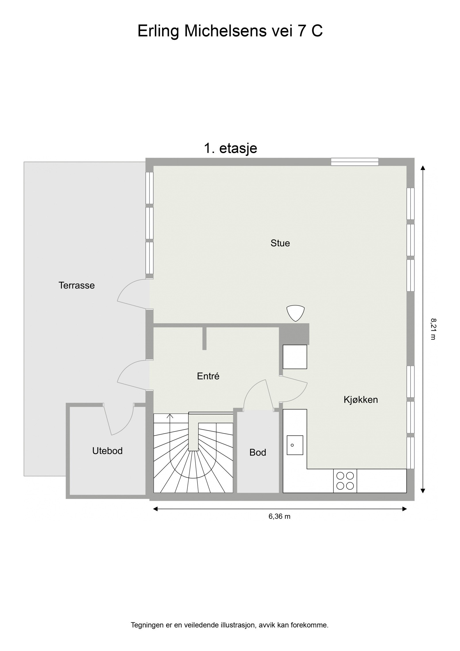 1. etasje Galleribilde