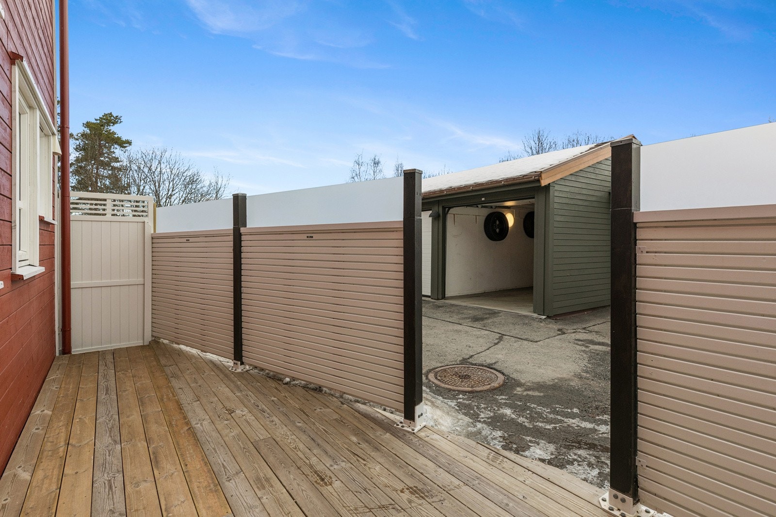 Terrasse, 16 kvm Galleribilde