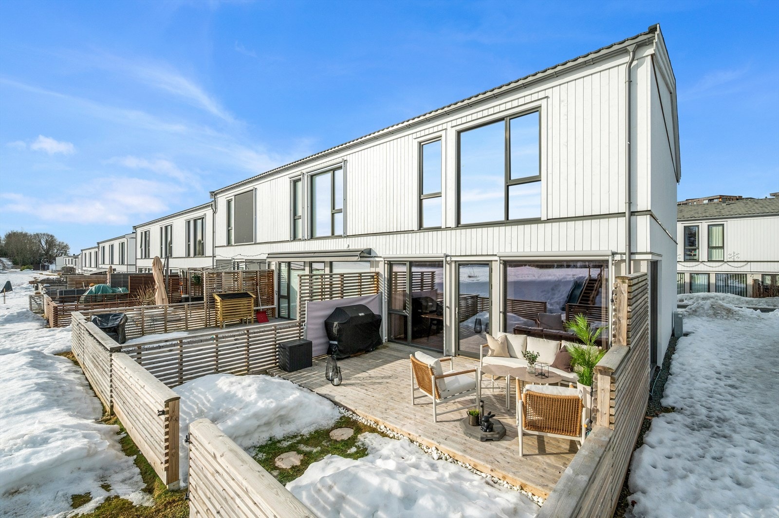 Boligen har en svært heldig beliggenhet i feltet Galleribilde