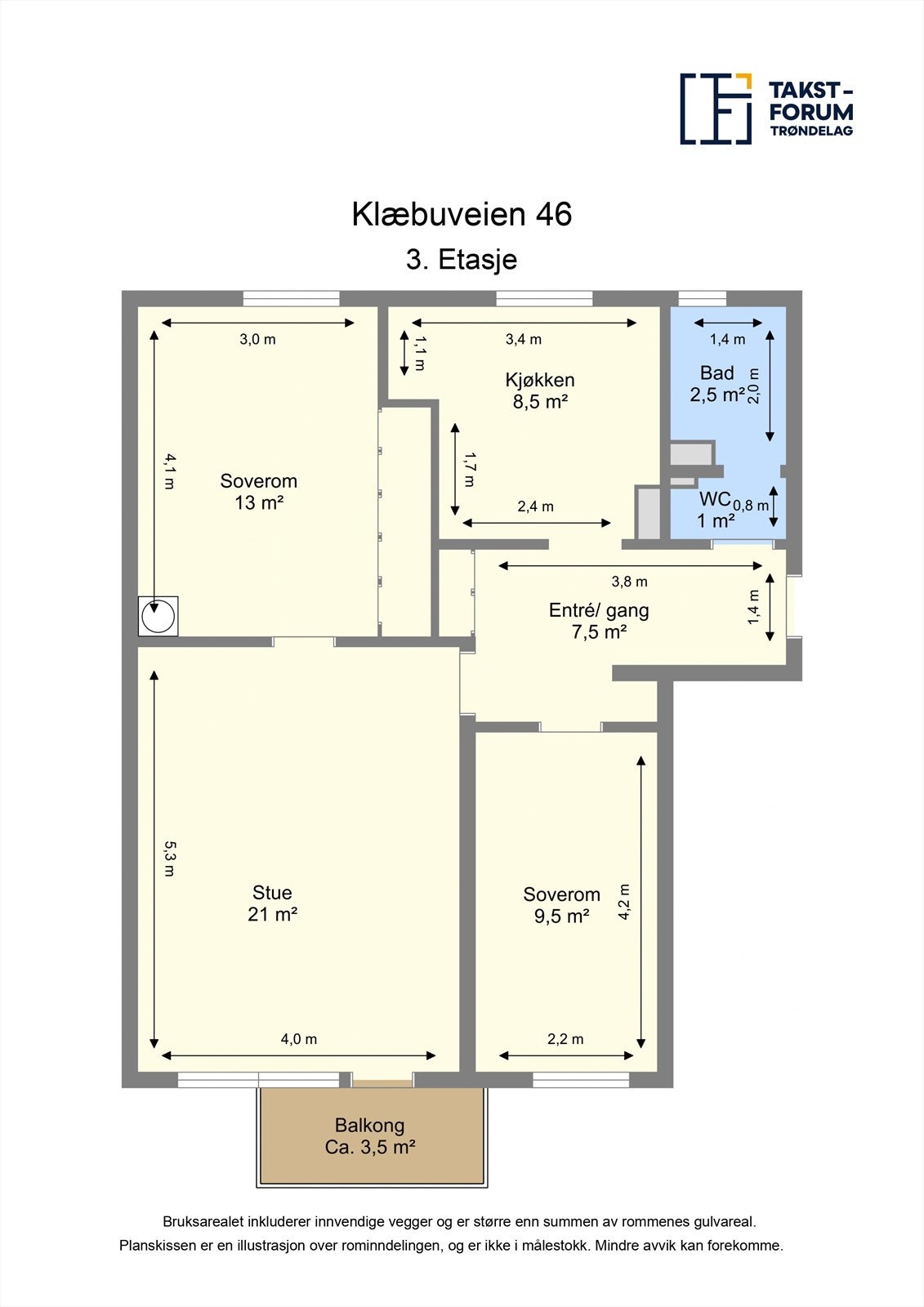 Planskisse. Velkommen på visning! Galleribilde